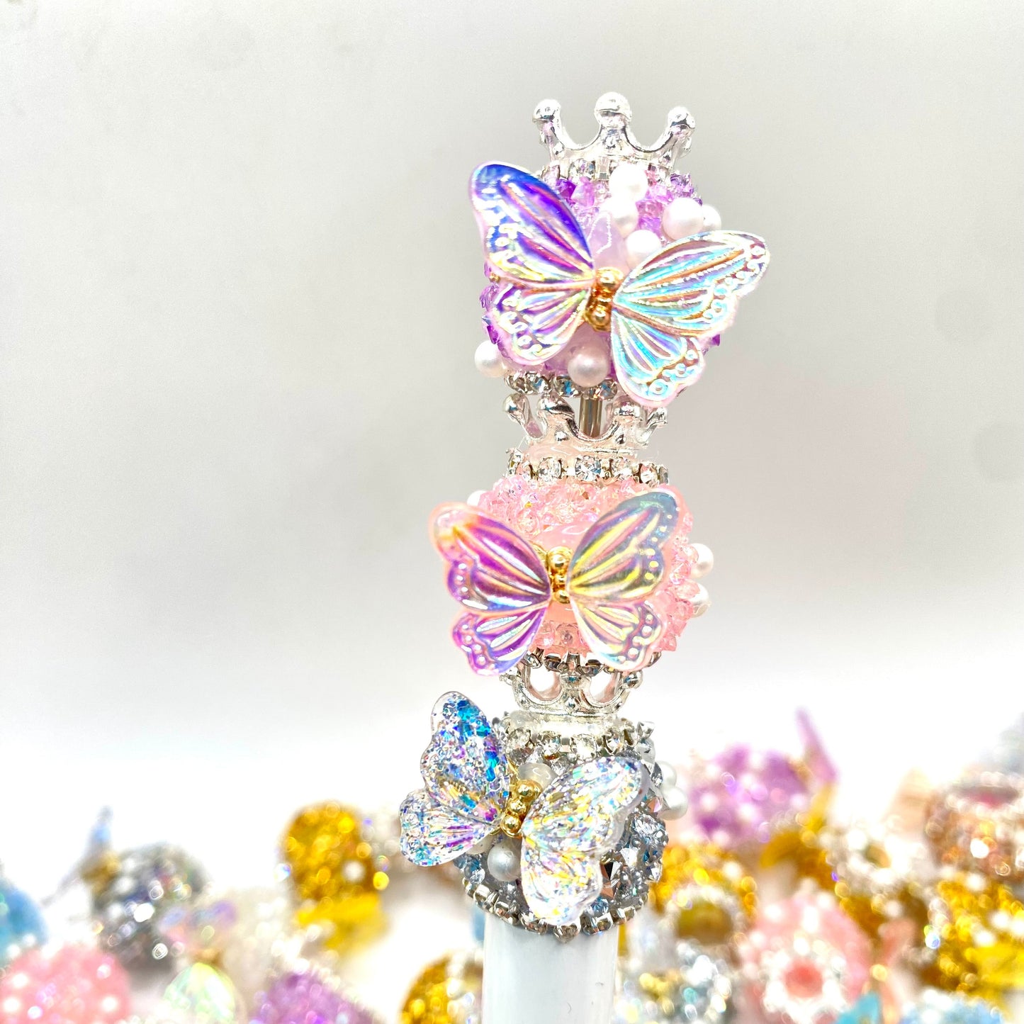 She's Like a Butterfly, Beautiful to Look at But Hard to Catch Fancy Beads