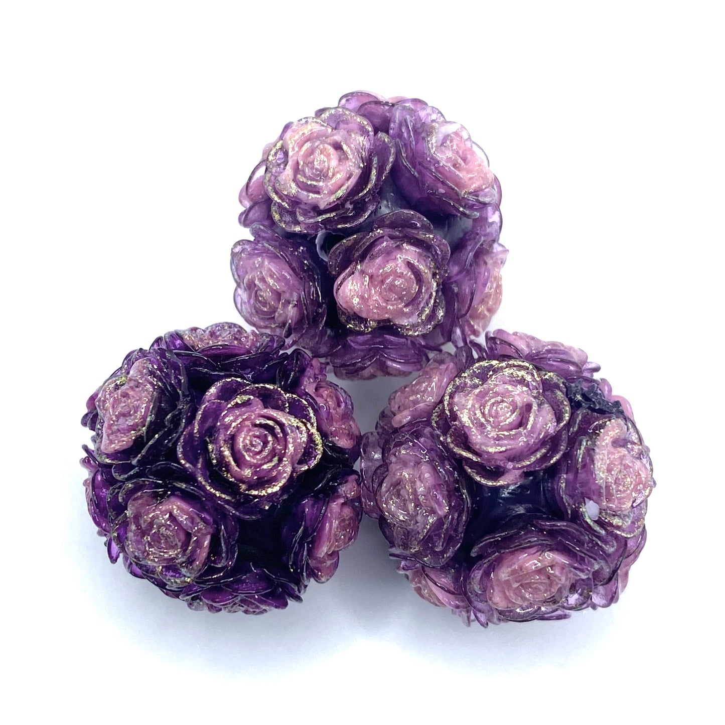 Glow From Within Fancy Flower Beads