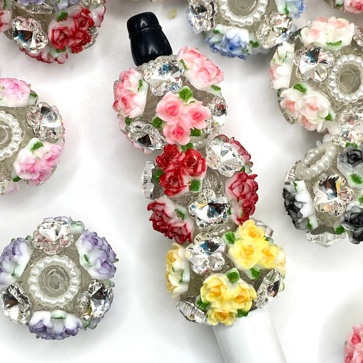 Hand Picked Flowers Fancy Beads