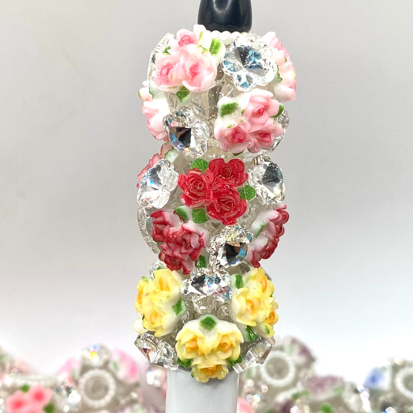 Hand Picked Flowers Fancy Beads