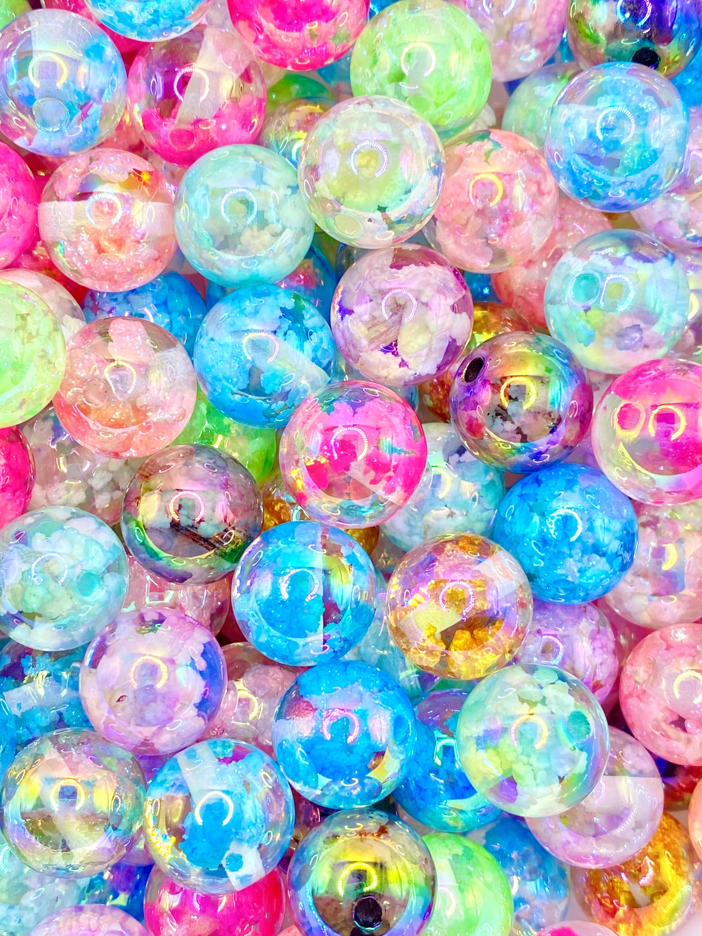 Dance with the Clouds Acrylic Beads