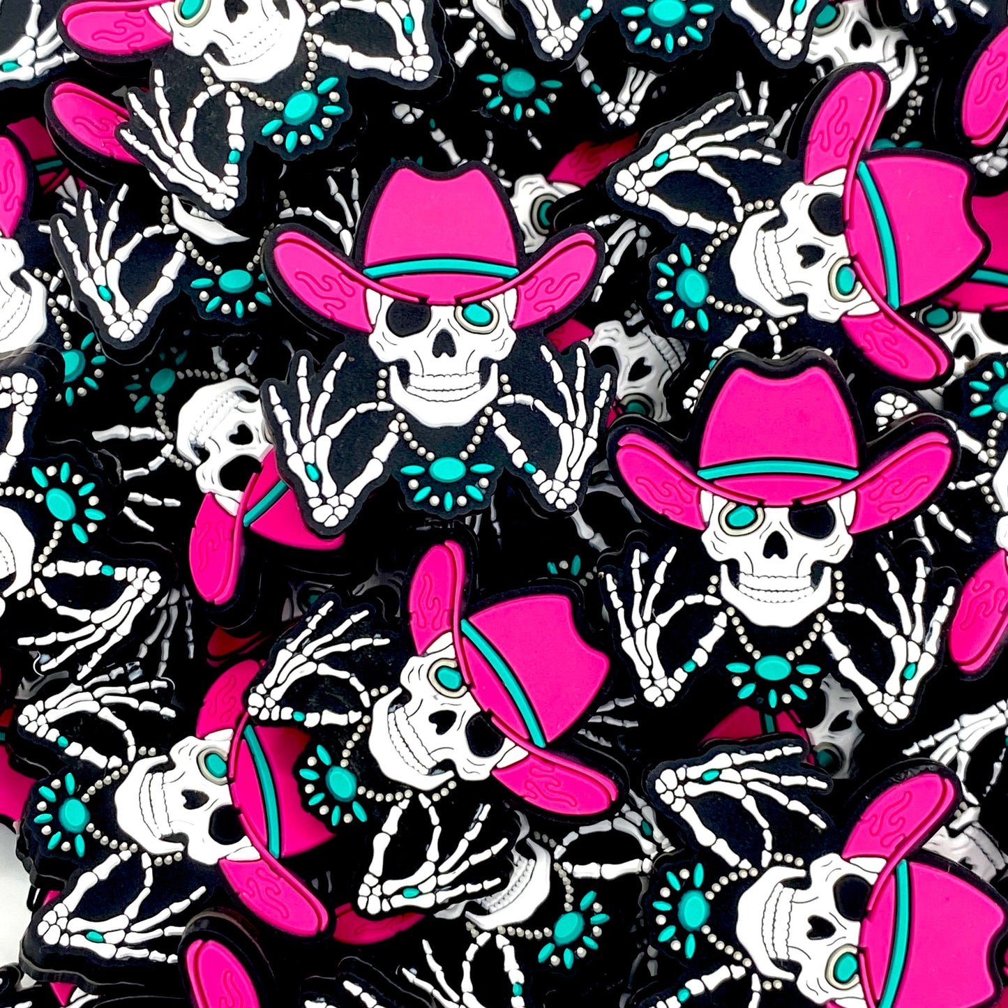 Cowboy with Mad Rizz Silicone Focal Beads