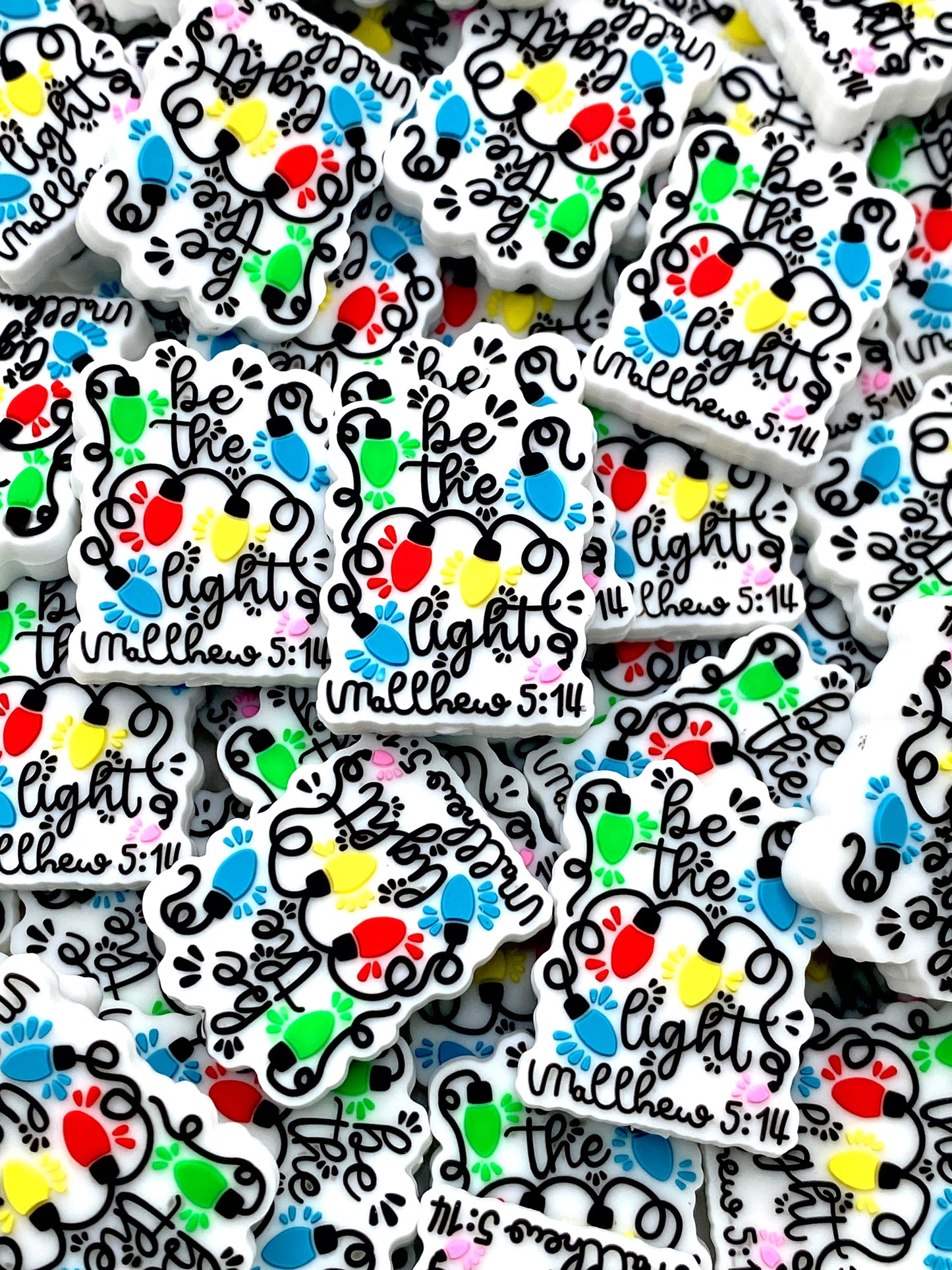 Be The Light Silicone Focal Beads