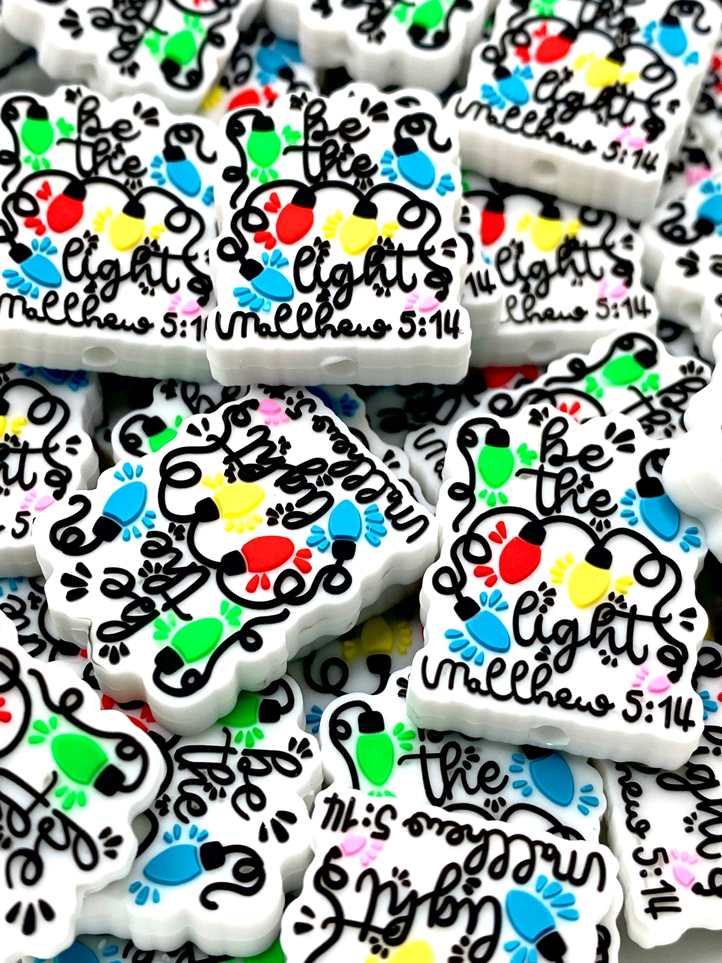 Be The Light Silicone Focal Beads
