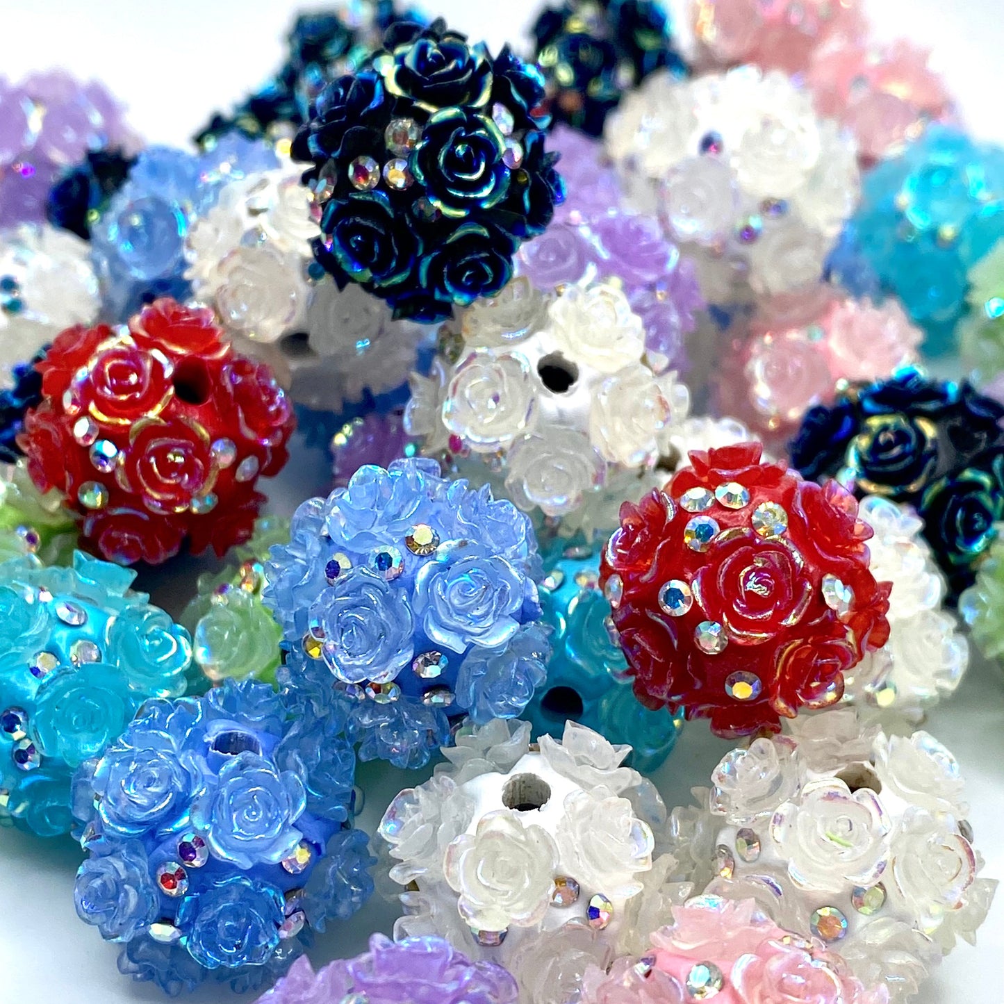 Kiss From a Rose Acrylic Beads