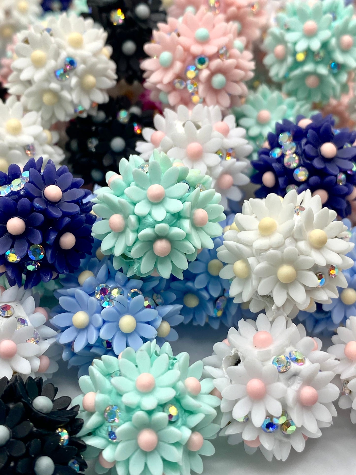 I Can Buy Myself Flowers Luxury Acrylic Beads