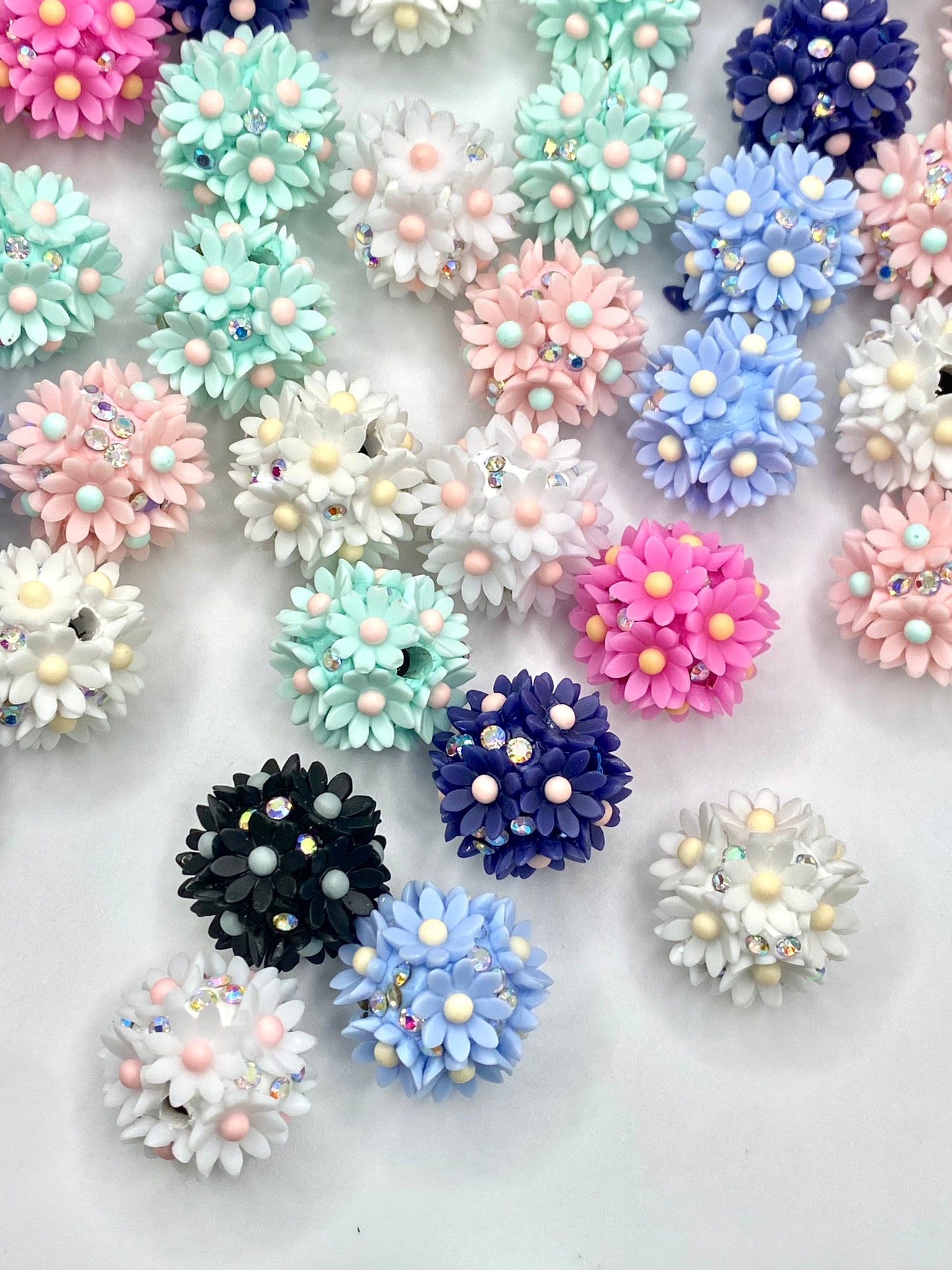 I Can Buy Myself Flowers Luxury Acrylic Beads