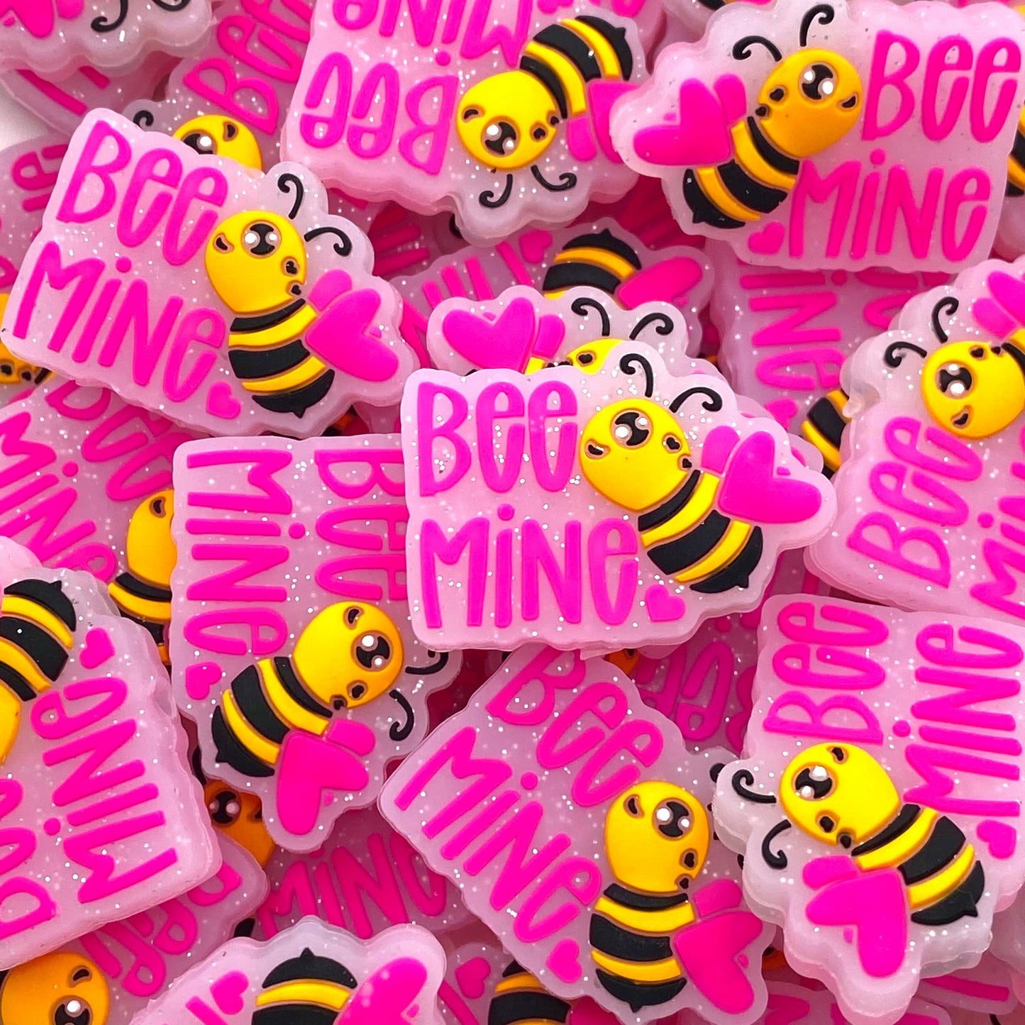 Bee Mine Silicone Focal Beads