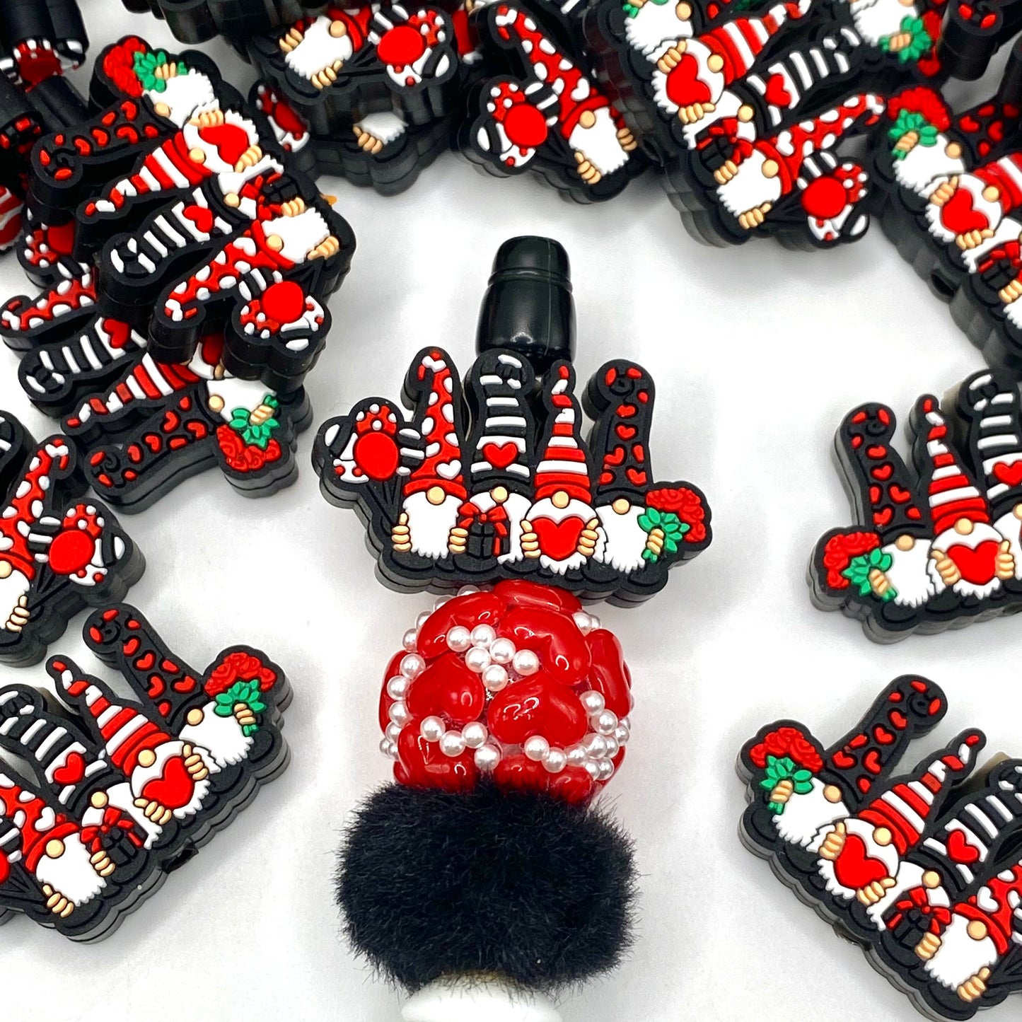 Love The Gnome You're With Silicone Focal Beads