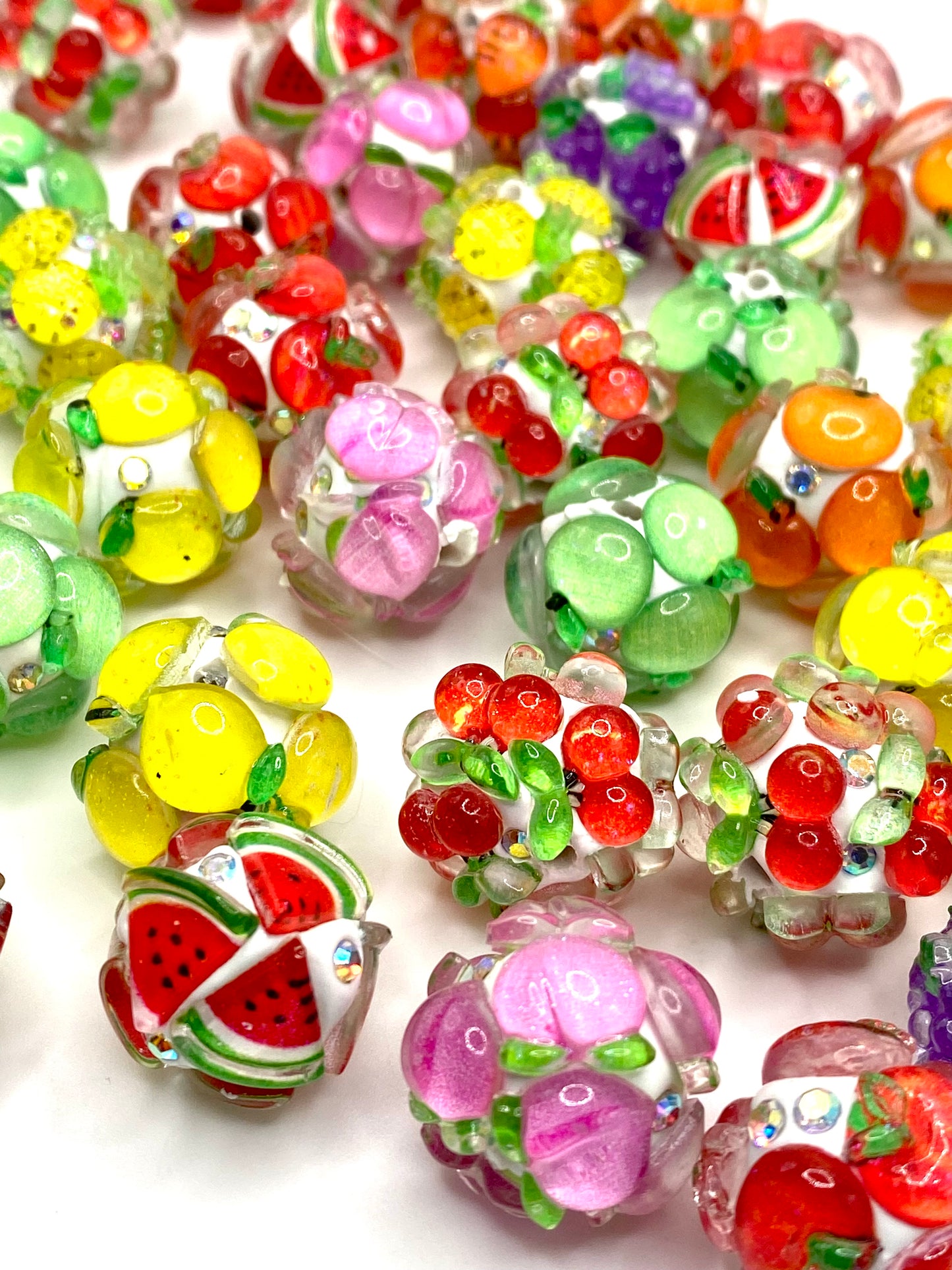 Fruit Vibes Fancy Polymer Clay Beads