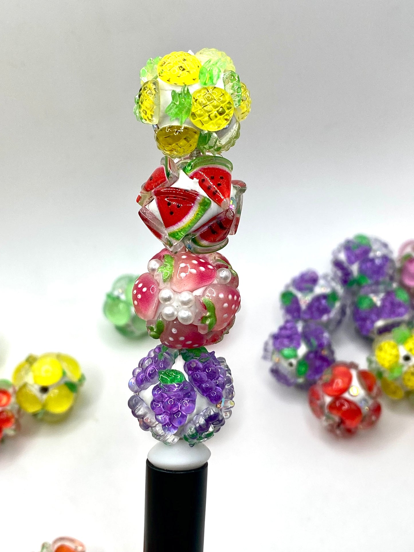 Fruit Vibes Fancy Polymer Clay Beads