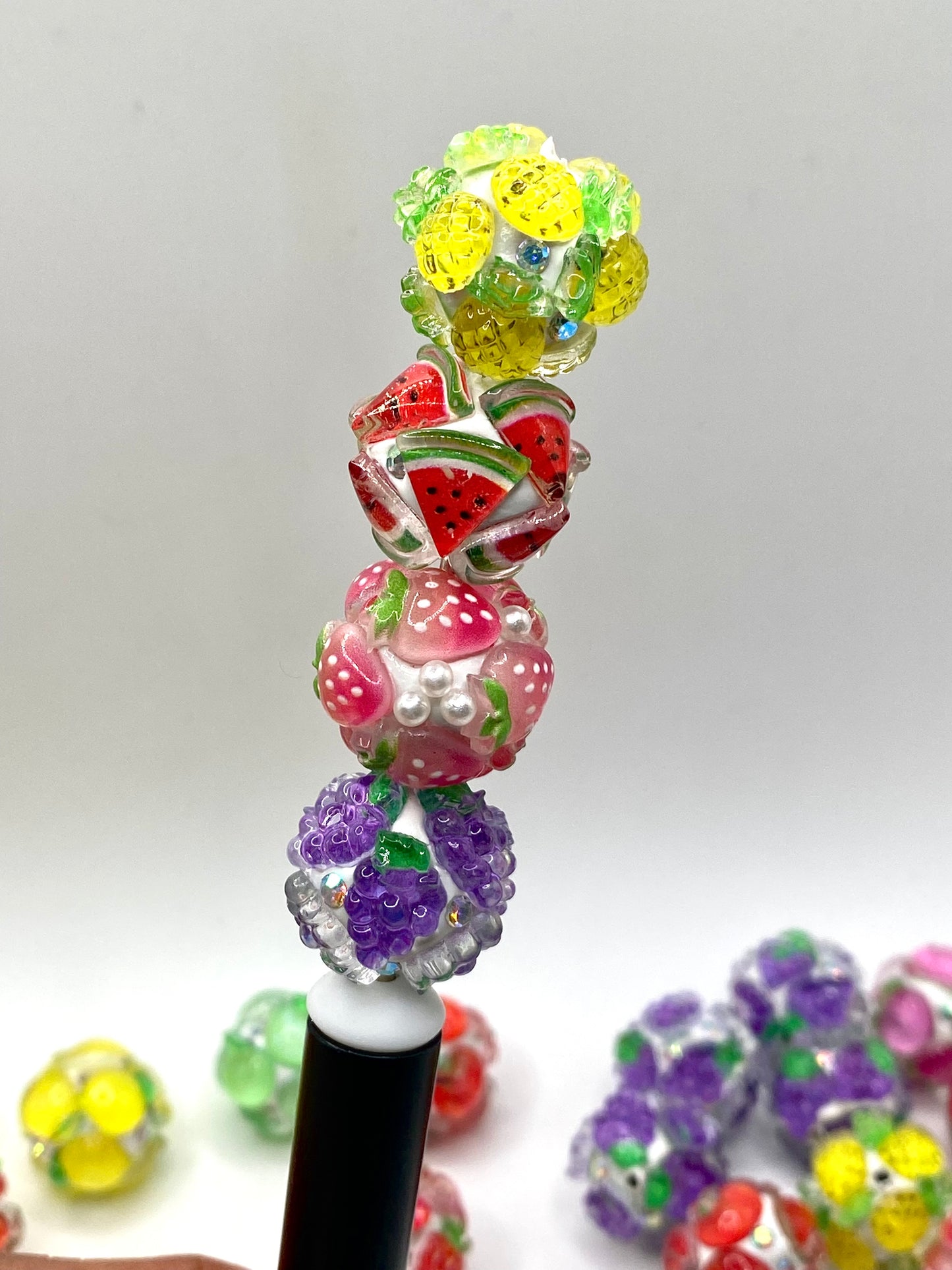 Fruit Vibes Fancy Polymer Clay Beads