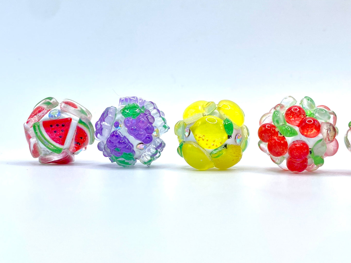 Fruit Vibes Fancy Polymer Clay Beads
