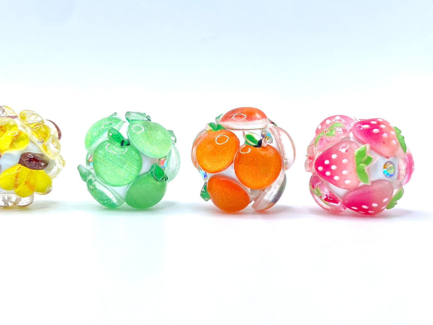 Fruit Vibes Fancy Polymer Clay Beads