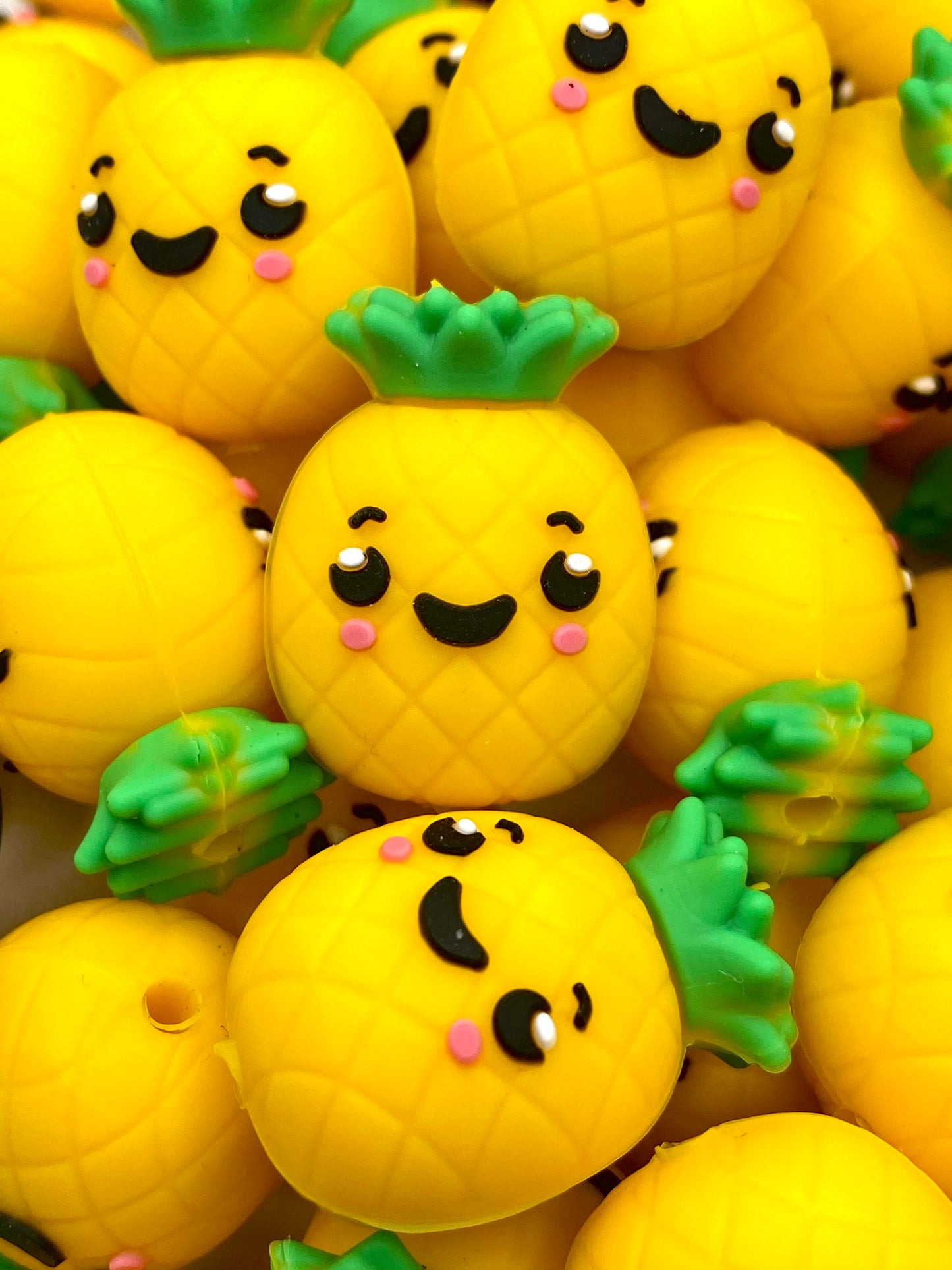 You Are The Pineapple Of My Eye 3D Silicone Focal Beads