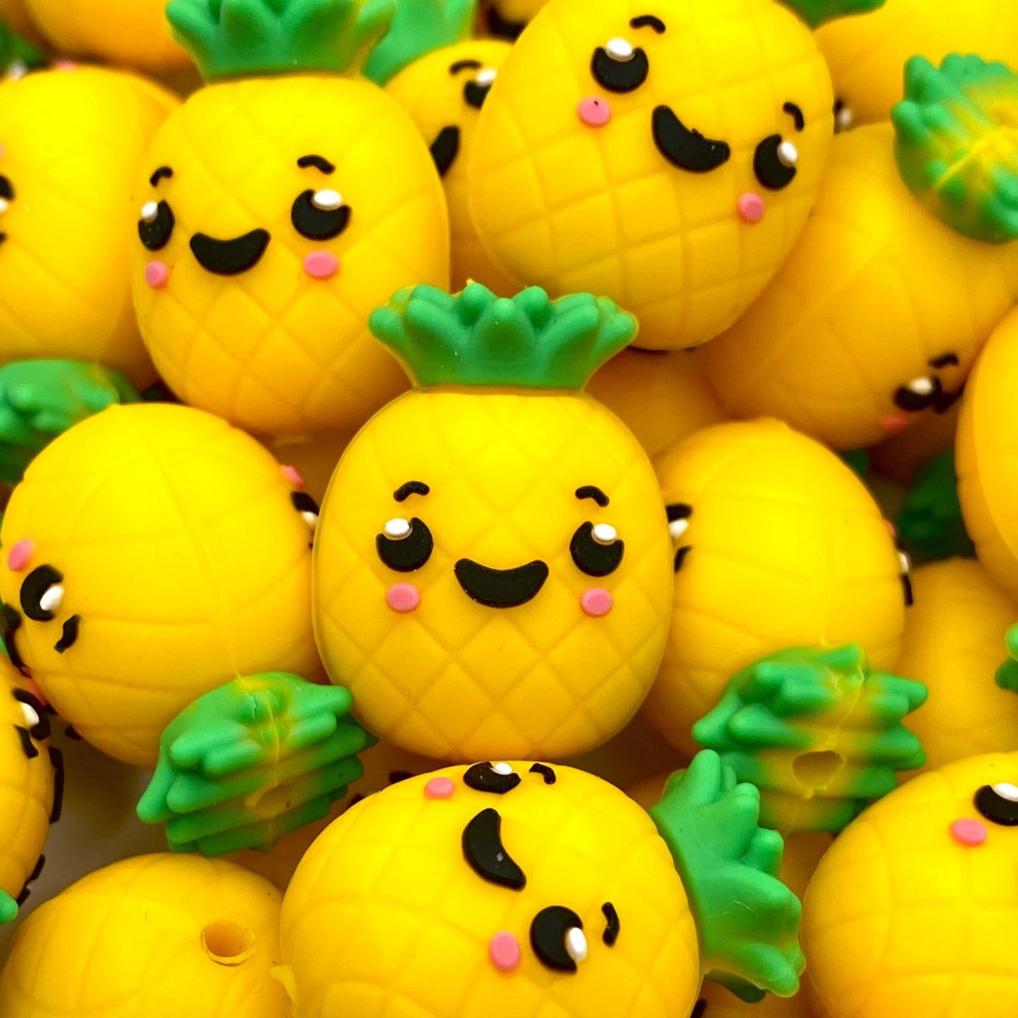 You Are The Pineapple Of My Eye 3D Silicone Focal Beads