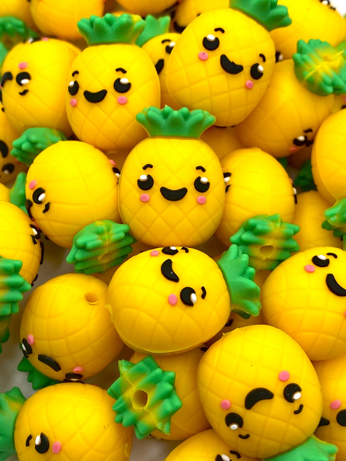 You Are The Pineapple Of My Eye 3D Silicone Focal Beads