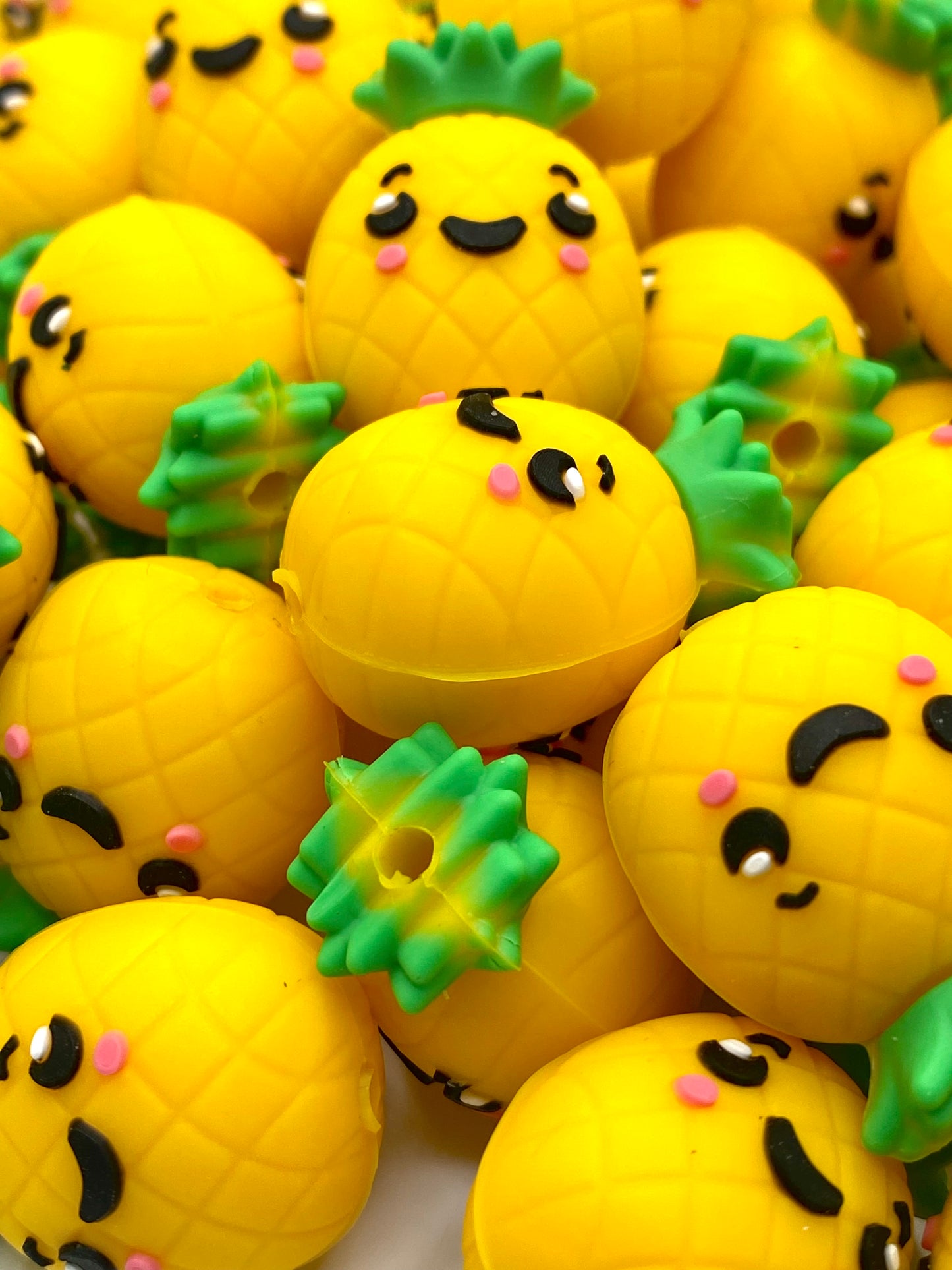You Are The Pineapple Of My Eye 3D Silicone Focal Beads