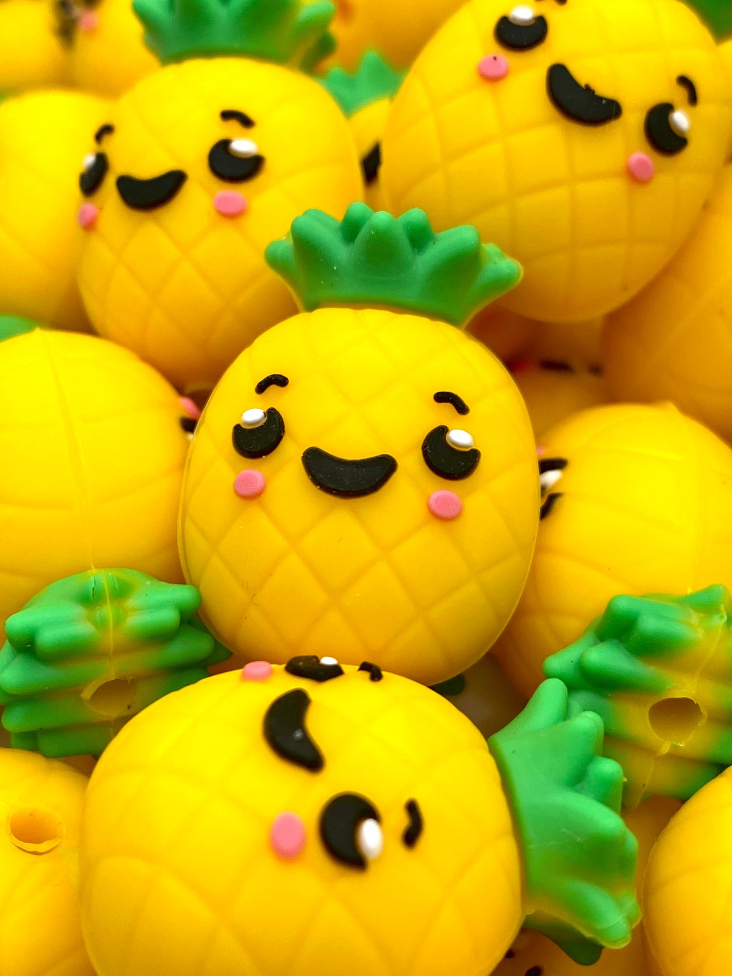 You Are The Pineapple Of My Eye 3D Silicone Focal Beads
