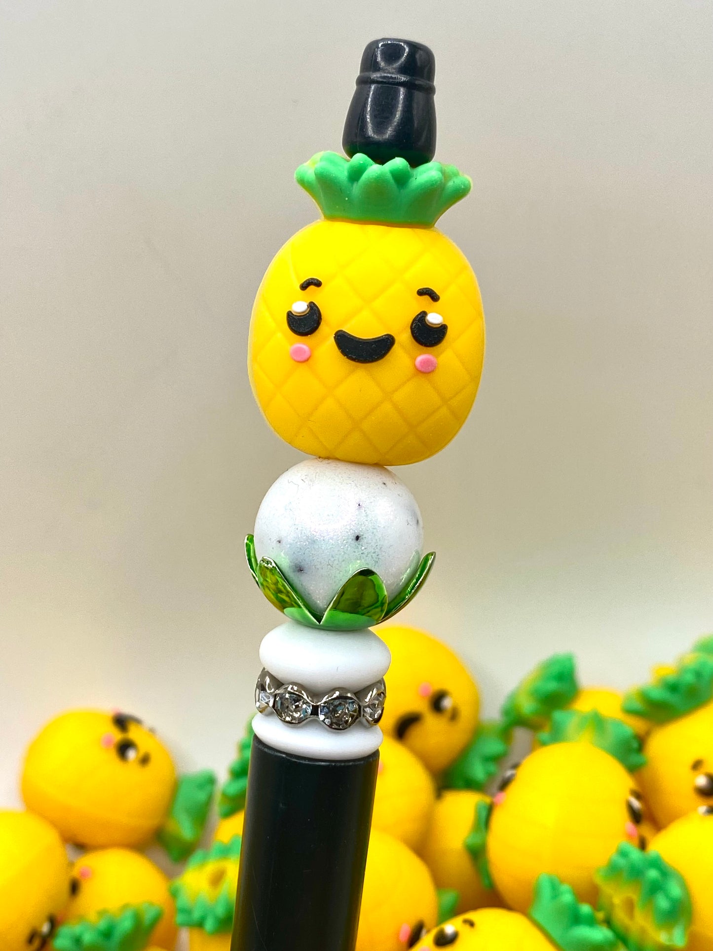 You Are The Pineapple Of My Eye 3D Silicone Focal Beads