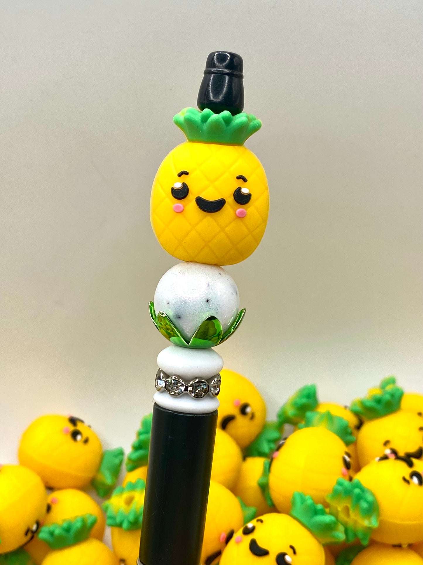 You Are The Pineapple Of My Eye 3D Silicone Focal Beads