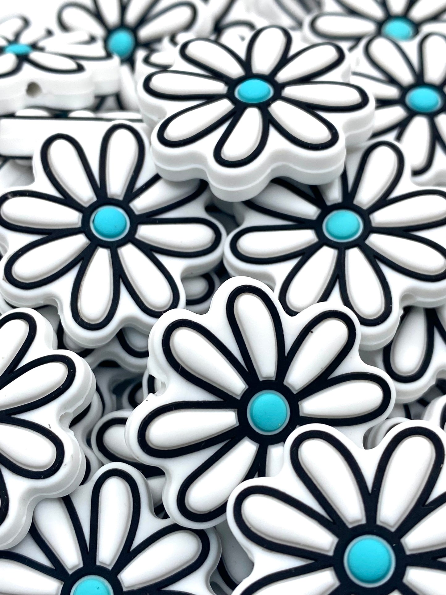 I'm A Delicate Flower Silicone Focal Beads