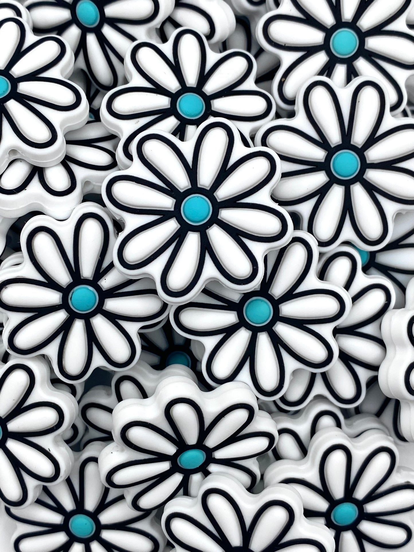 I'm A Delicate Flower Silicone Focal Beads