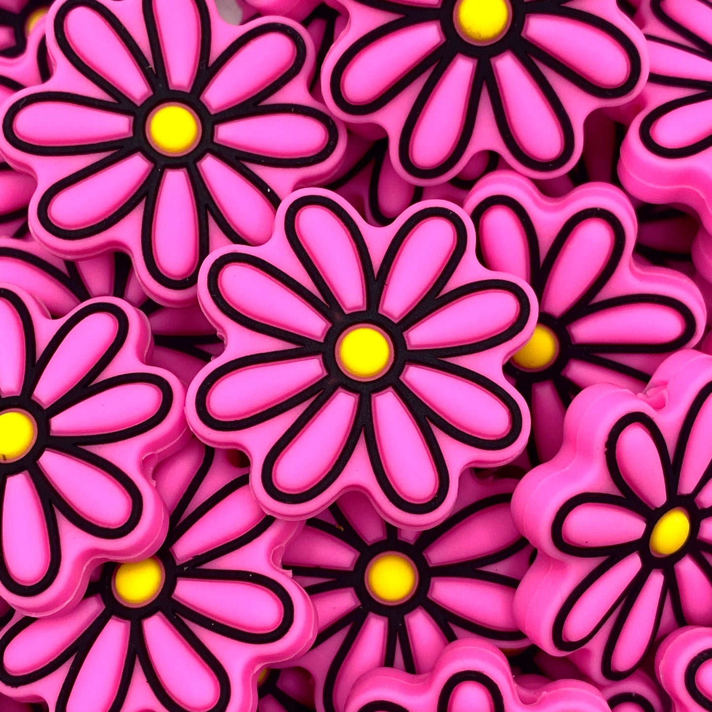 I'm A Delicate Flower Silicone Focal Beads
