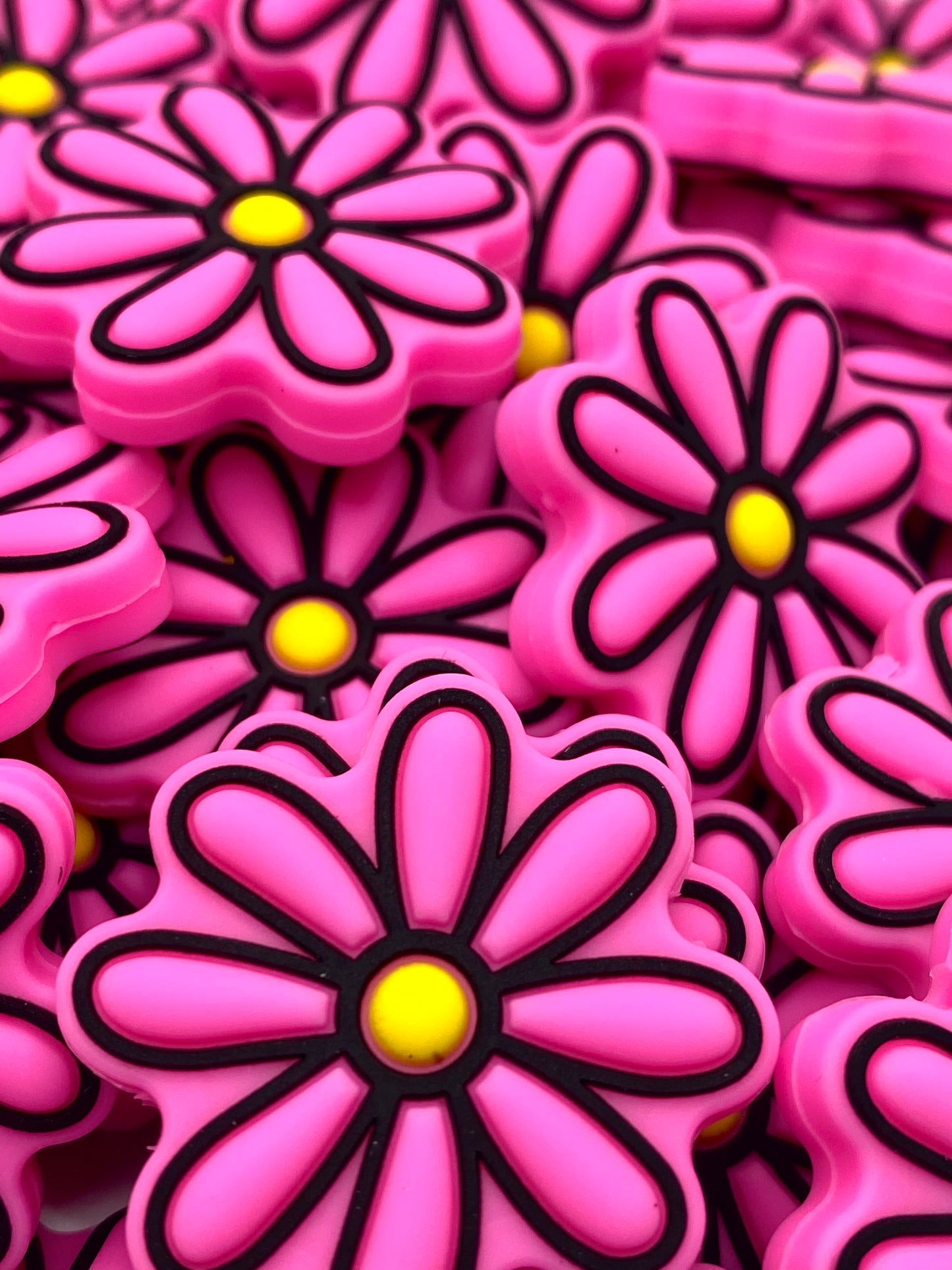 I'm A Delicate Flower Silicone Focal Beads
