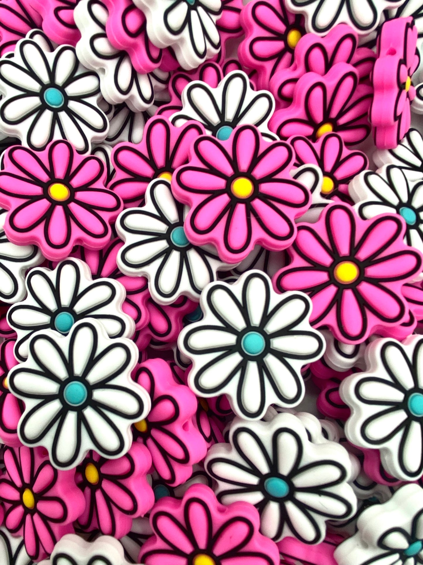 I'm A Delicate Flower Silicone Focal Beads