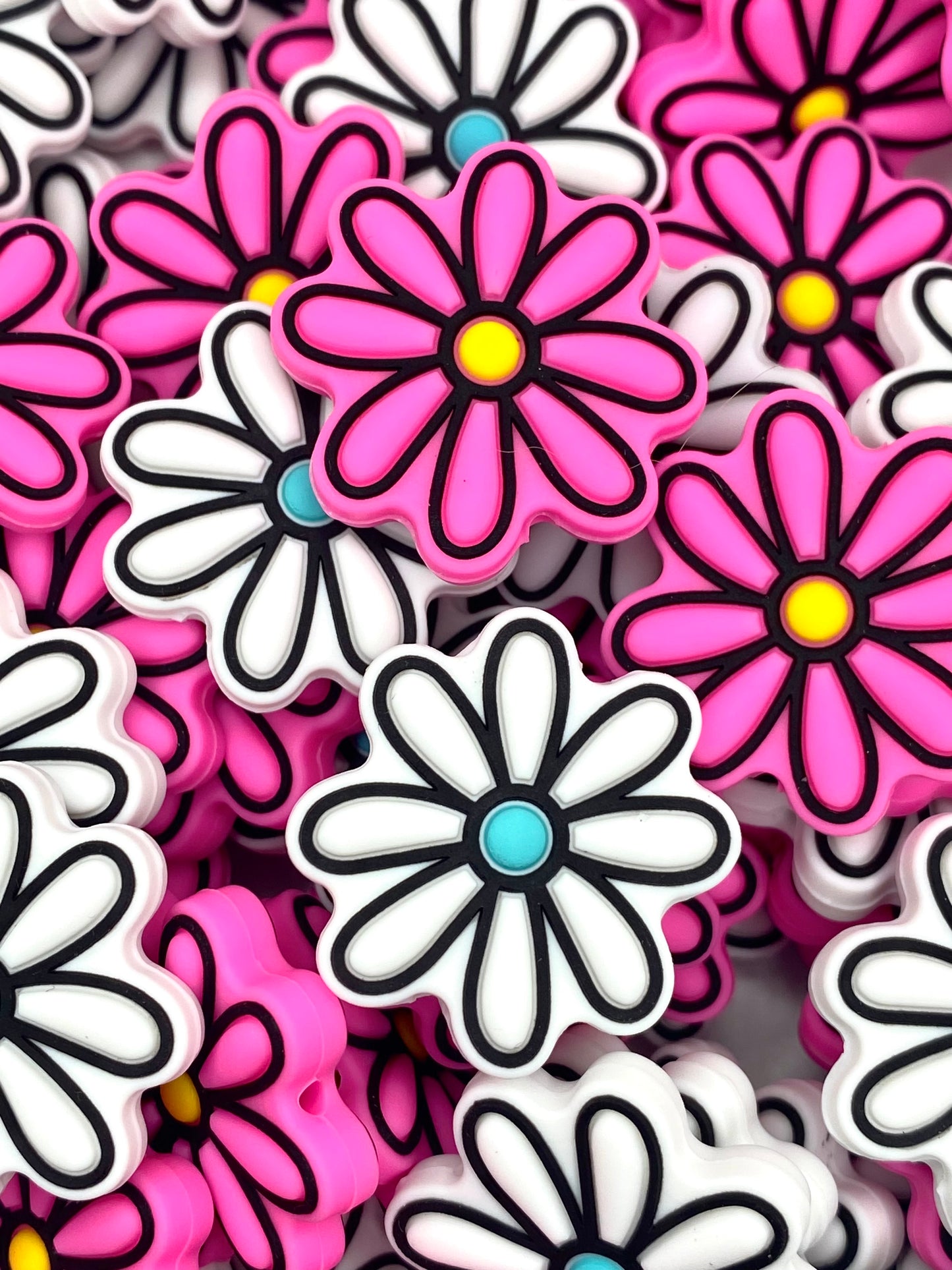 I'm A Delicate Flower Silicone Focal Beads