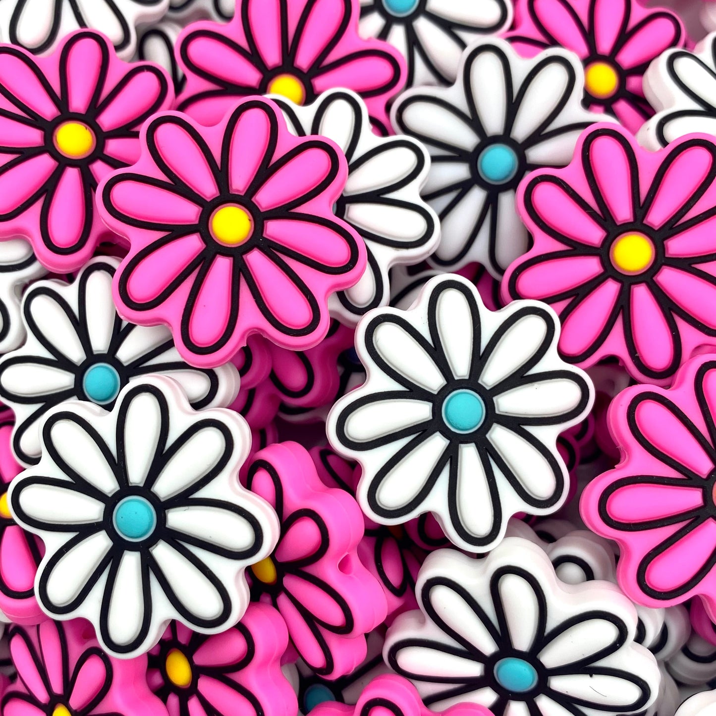 I'm A Delicate Flower Silicone Focal Beads