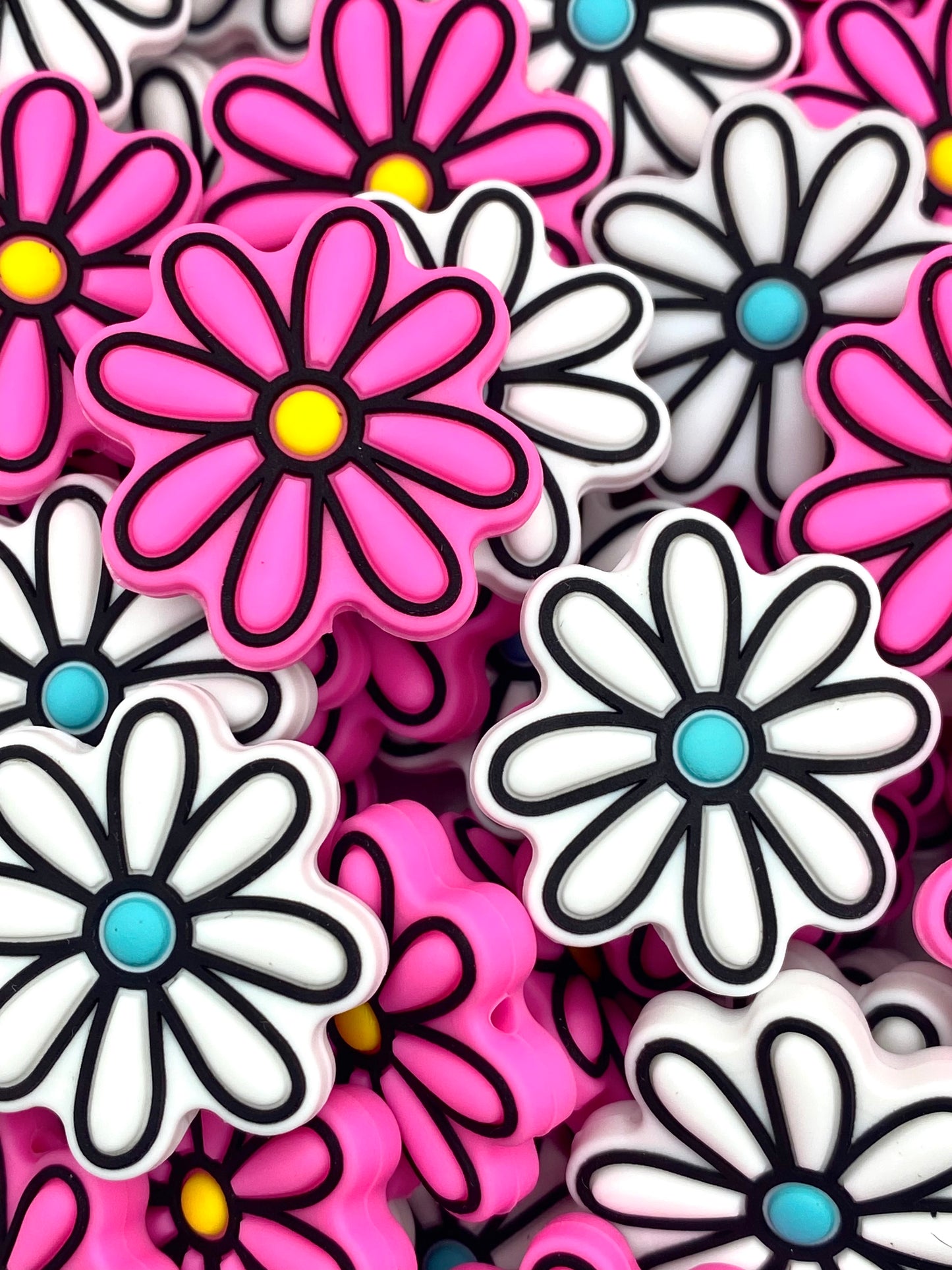 I'm A Delicate Flower Silicone Focal Beads