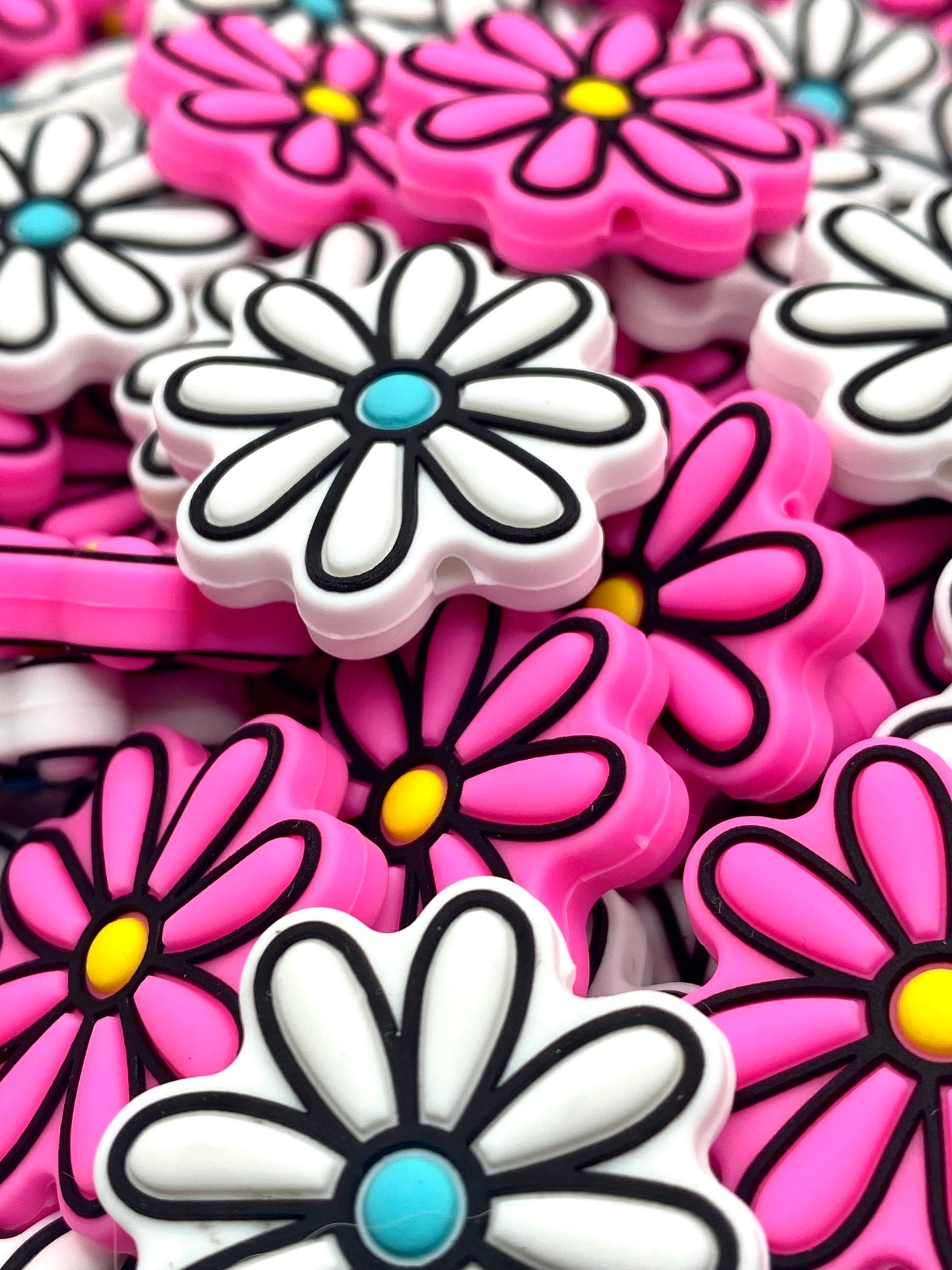 I'm A Delicate Flower Silicone Focal Beads