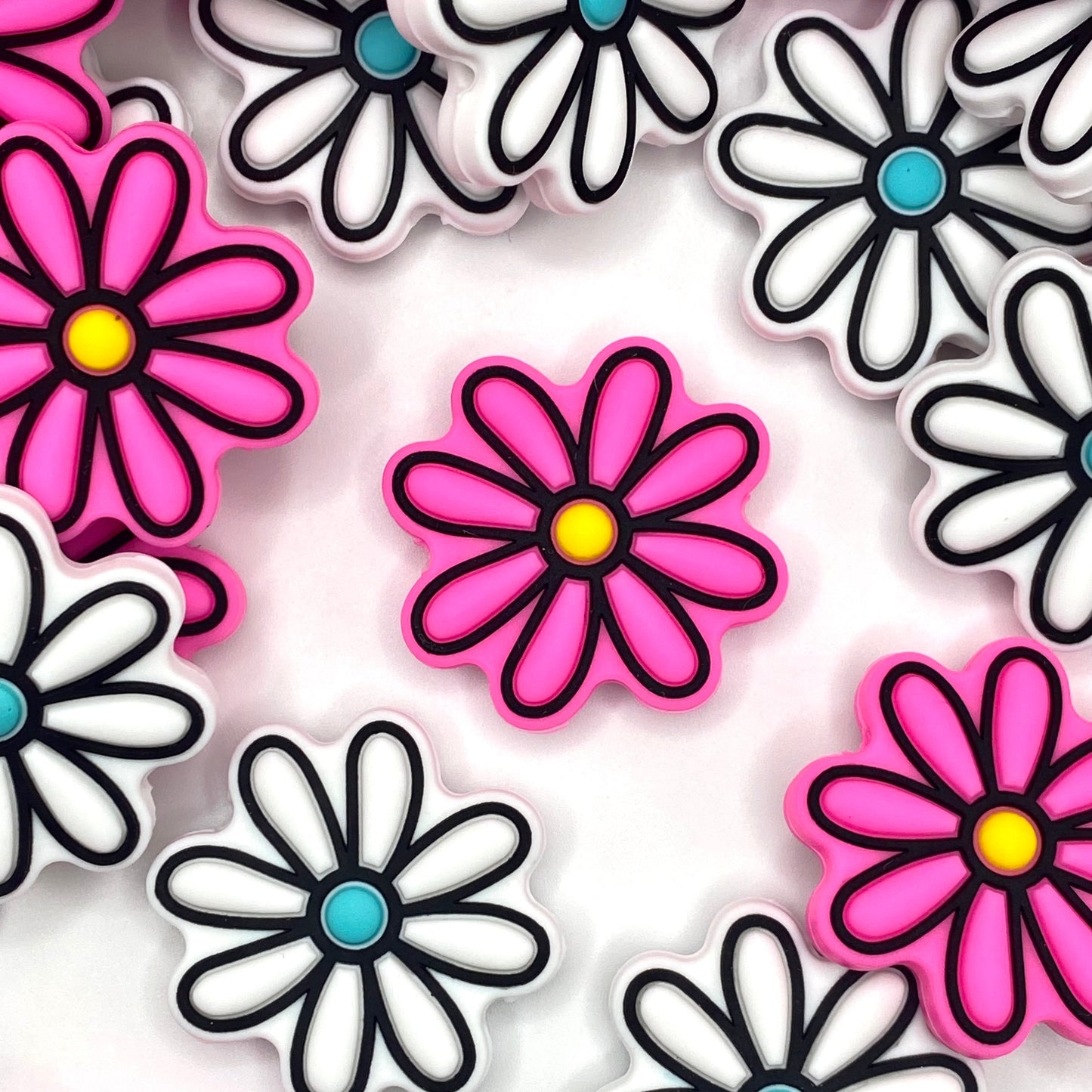 I'm A Delicate Flower Silicone Focal Beads