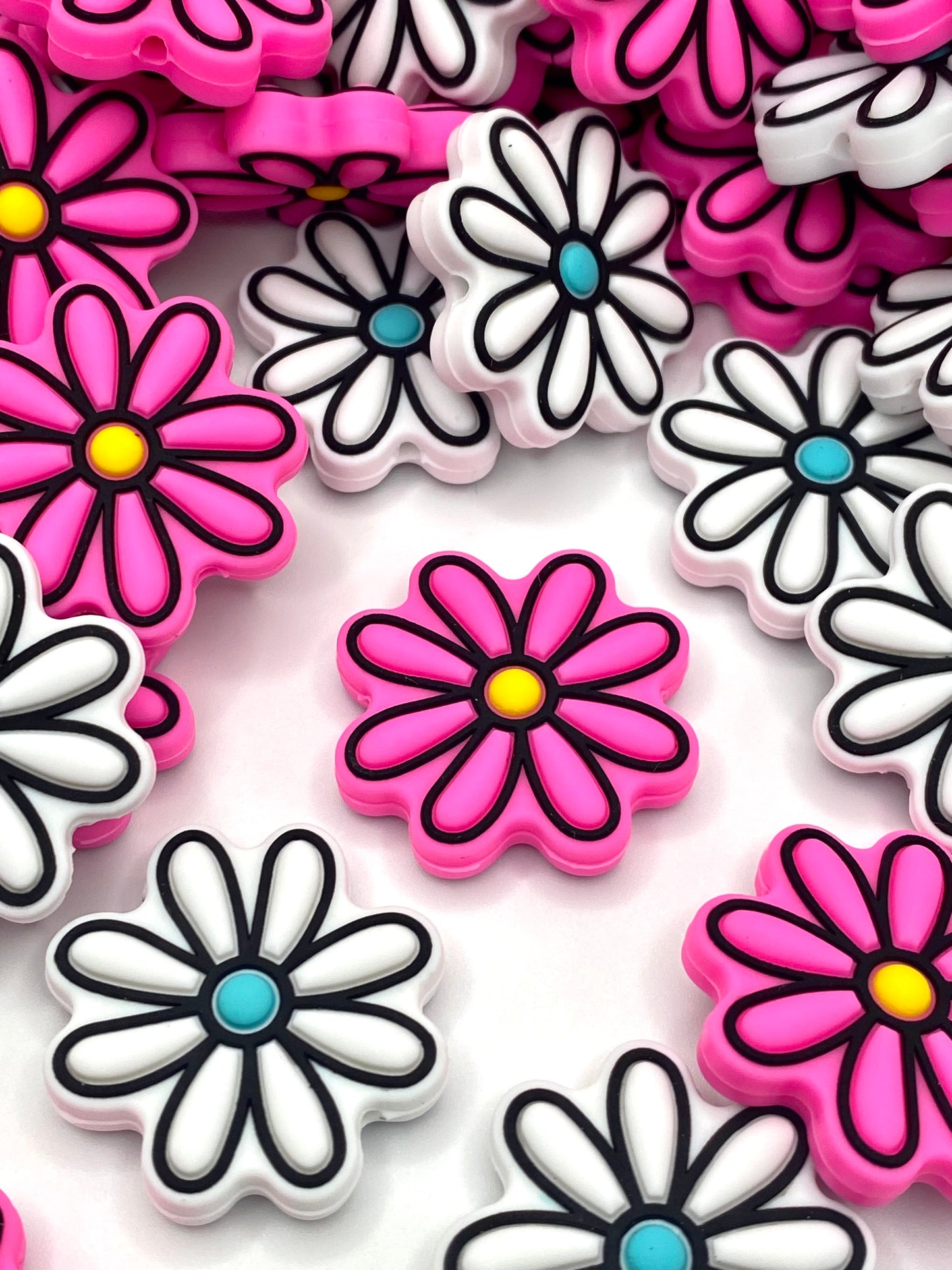 I'm A Delicate Flower Silicone Focal Beads
