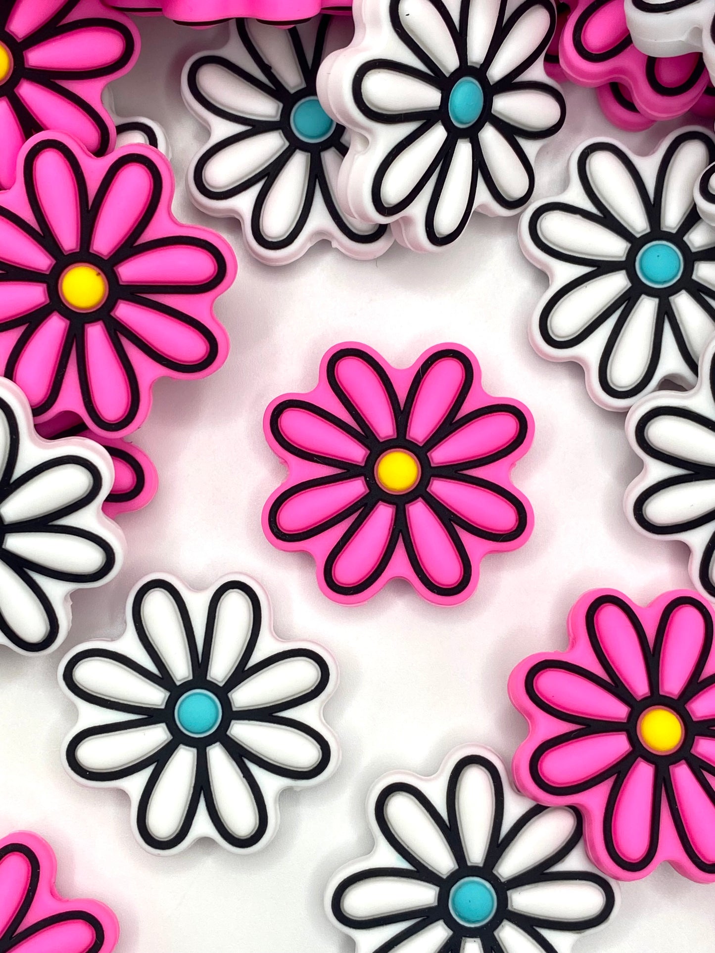 I'm A Delicate Flower Silicone Focal Beads