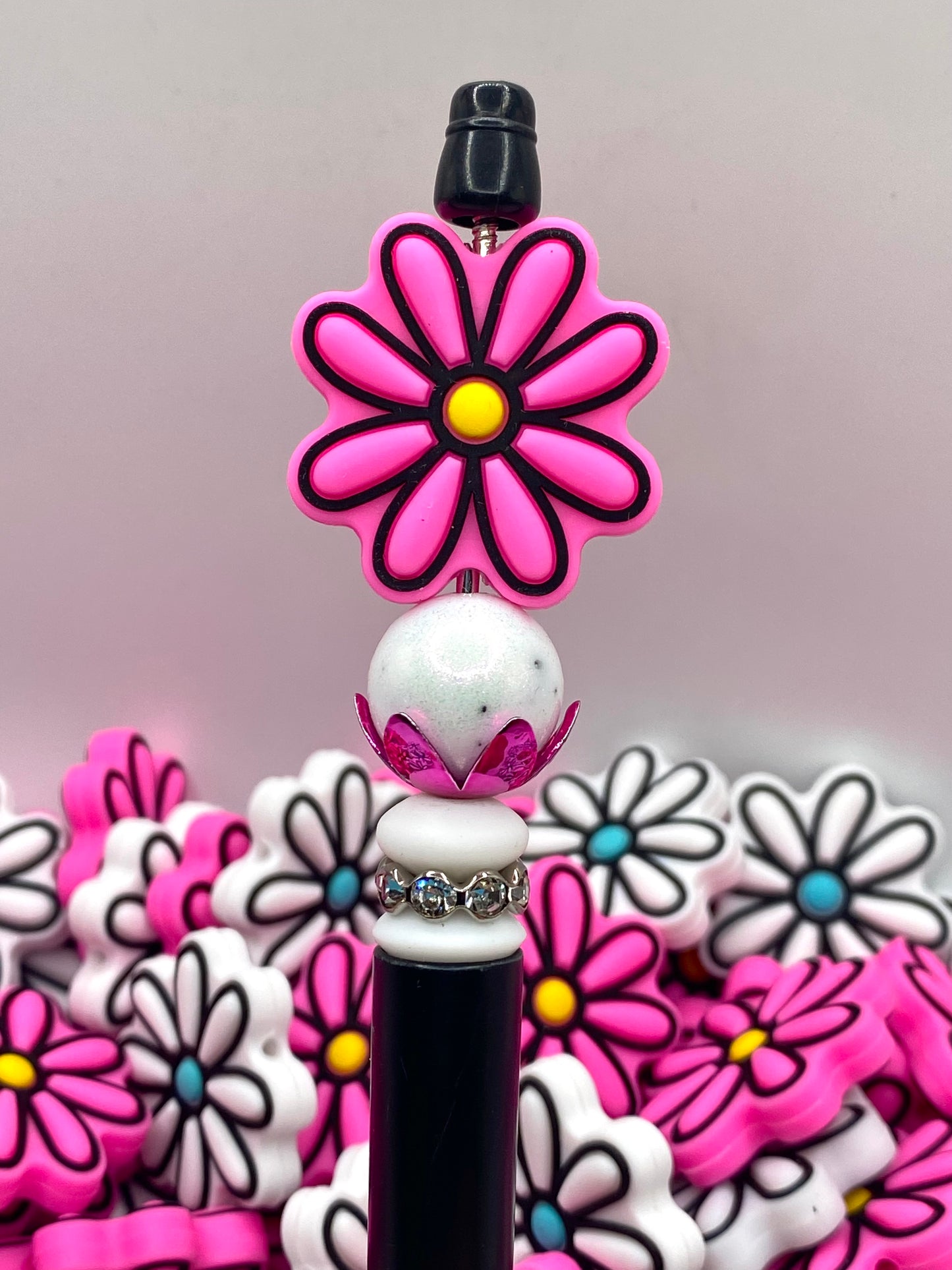 I'm A Delicate Flower Silicone Focal Beads