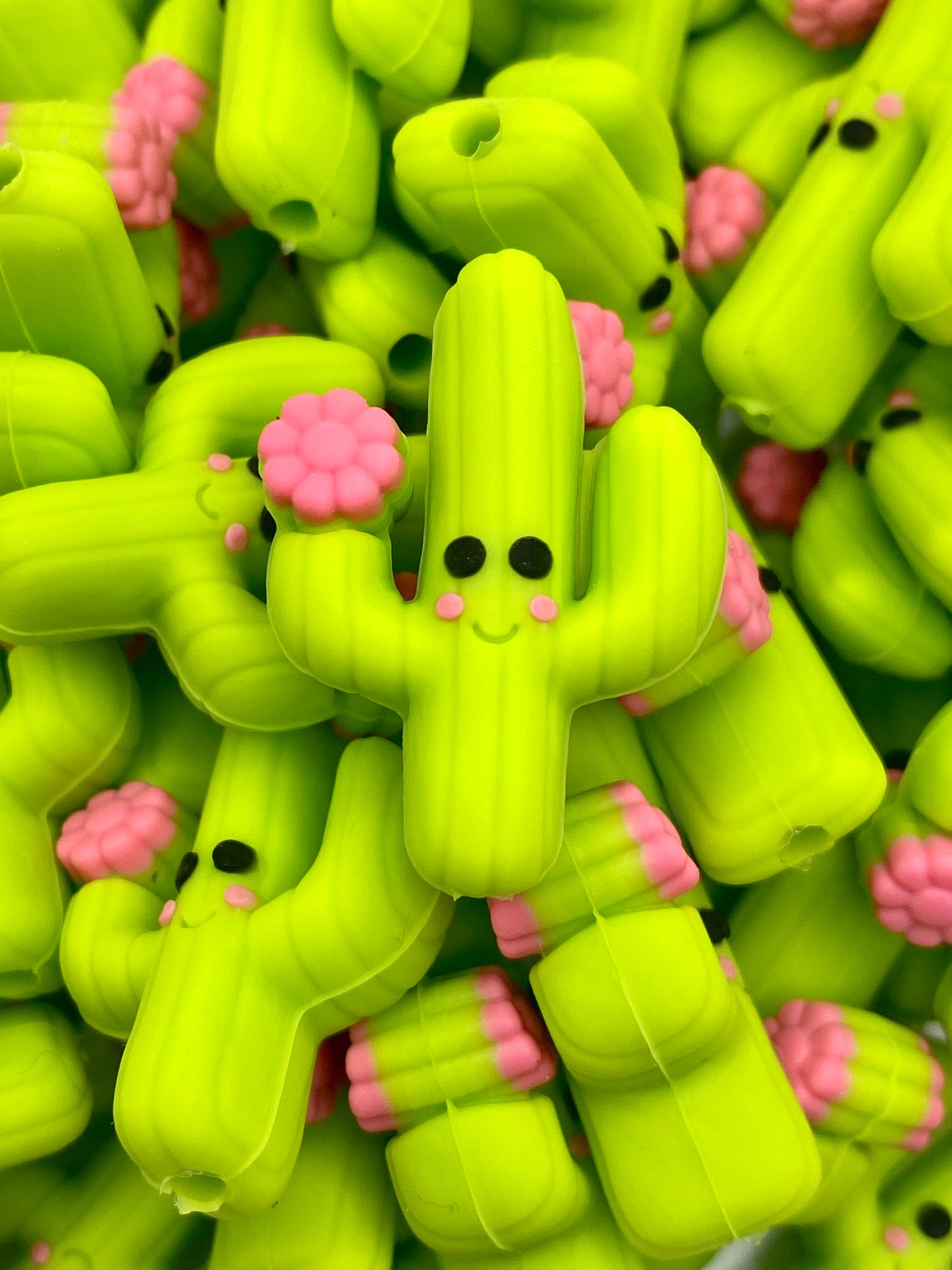 I Wet My Plants 3D Silicone Focal Beads