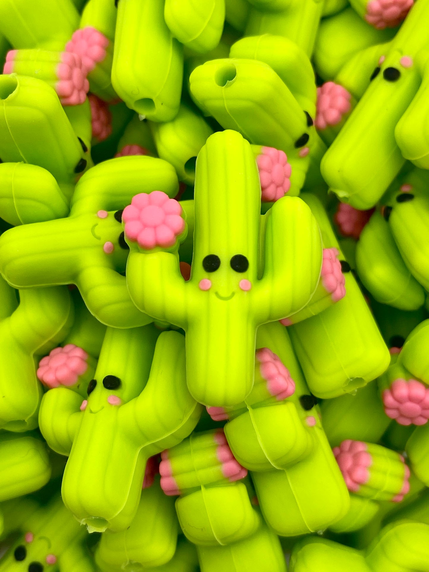 I Wet My Plants 3D Silicone Focal Beads