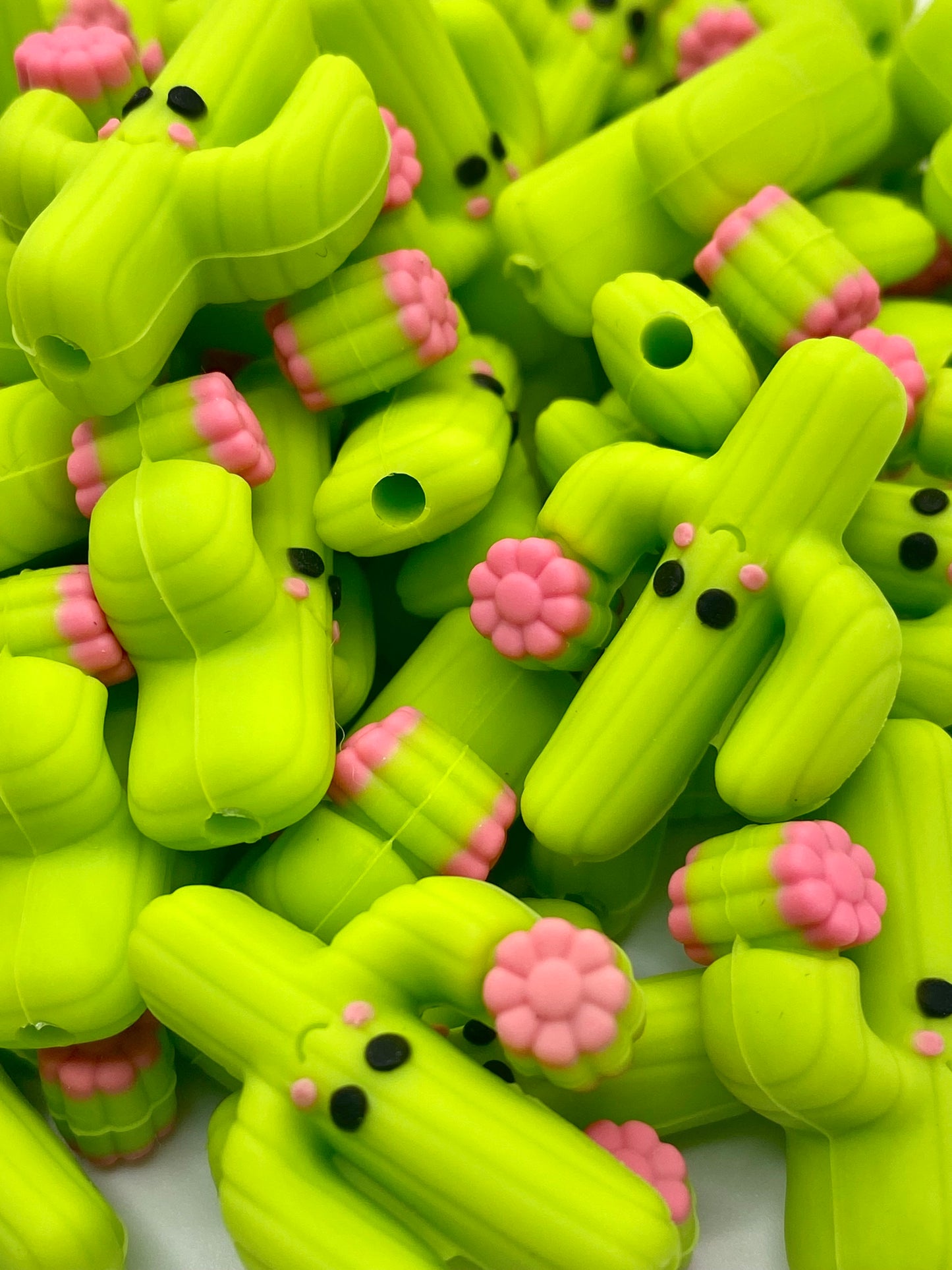 I Wet My Plants 3D Silicone Focal Beads