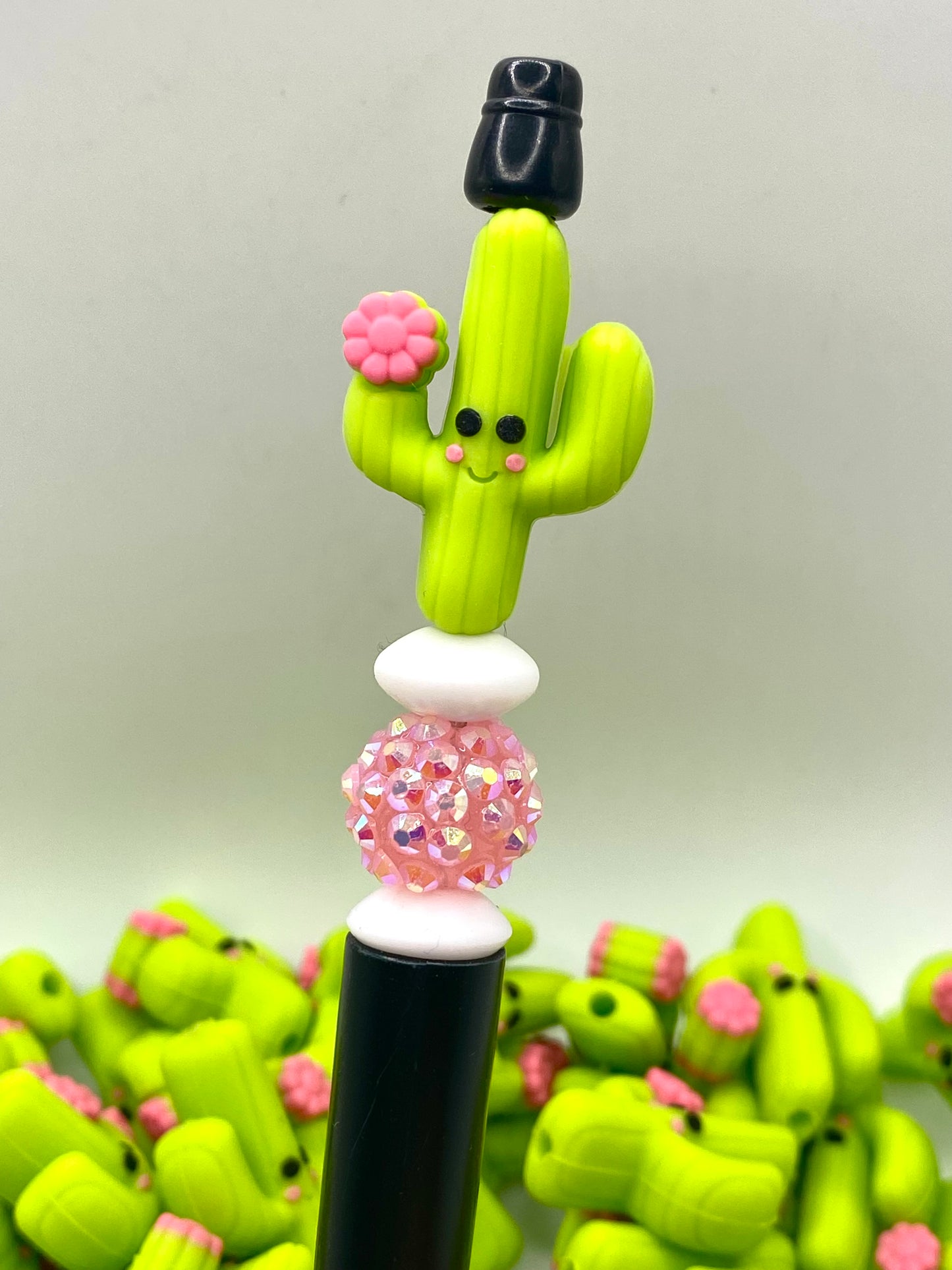 I Wet My Plants 3D Silicone Focal Beads