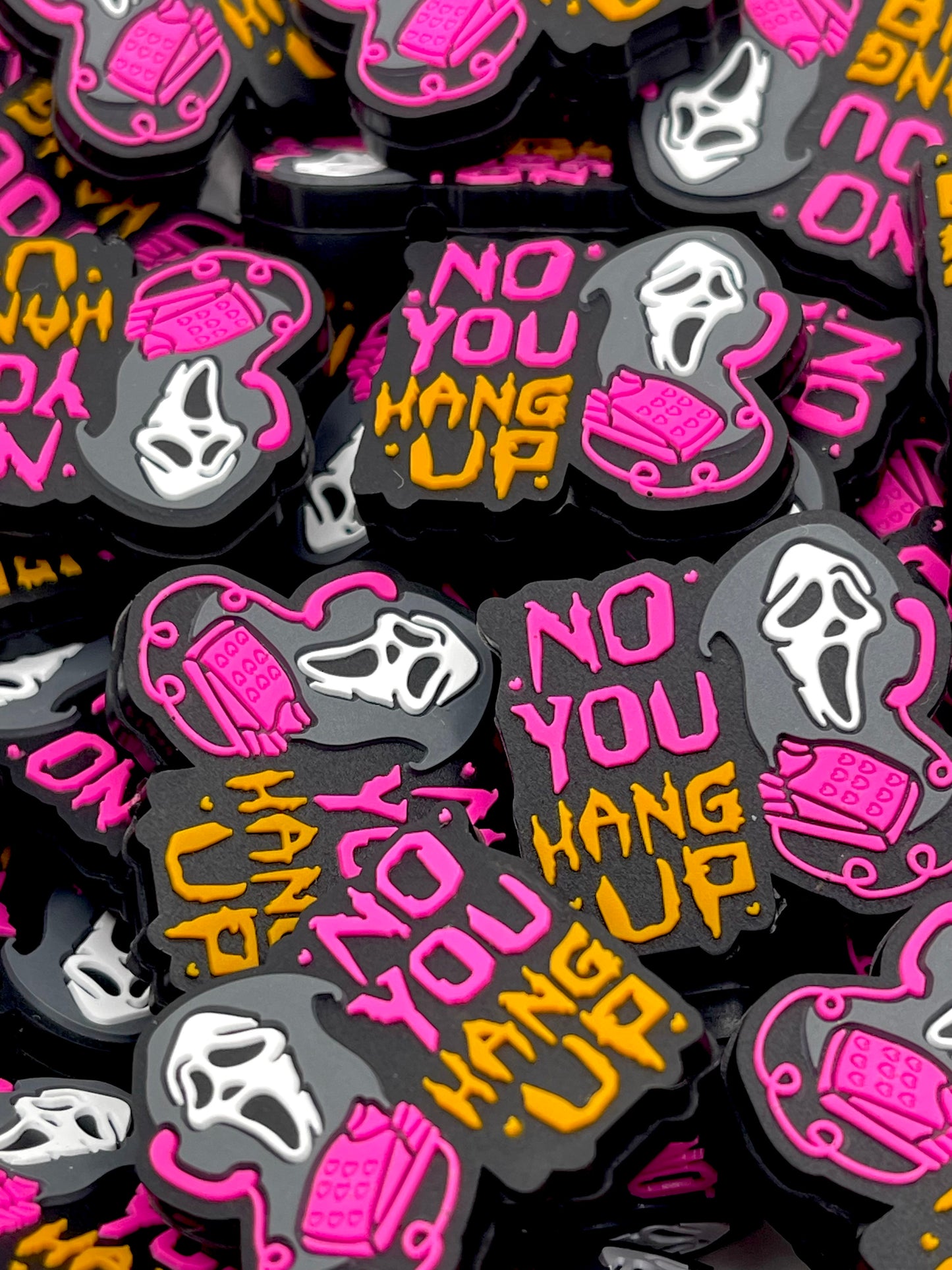 No You Hang Up Silicone Focal Beads