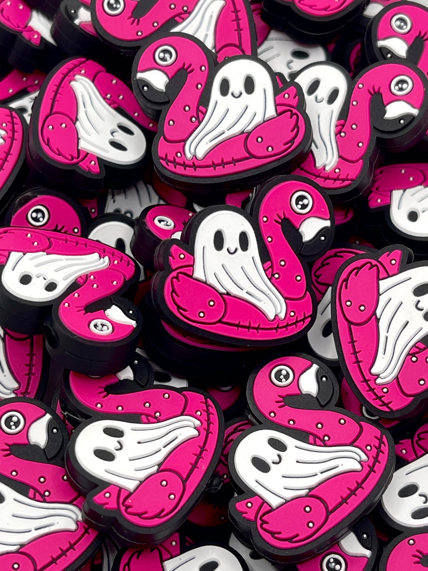 Where do Ghost go for a Swim? Silicone Focal Beads