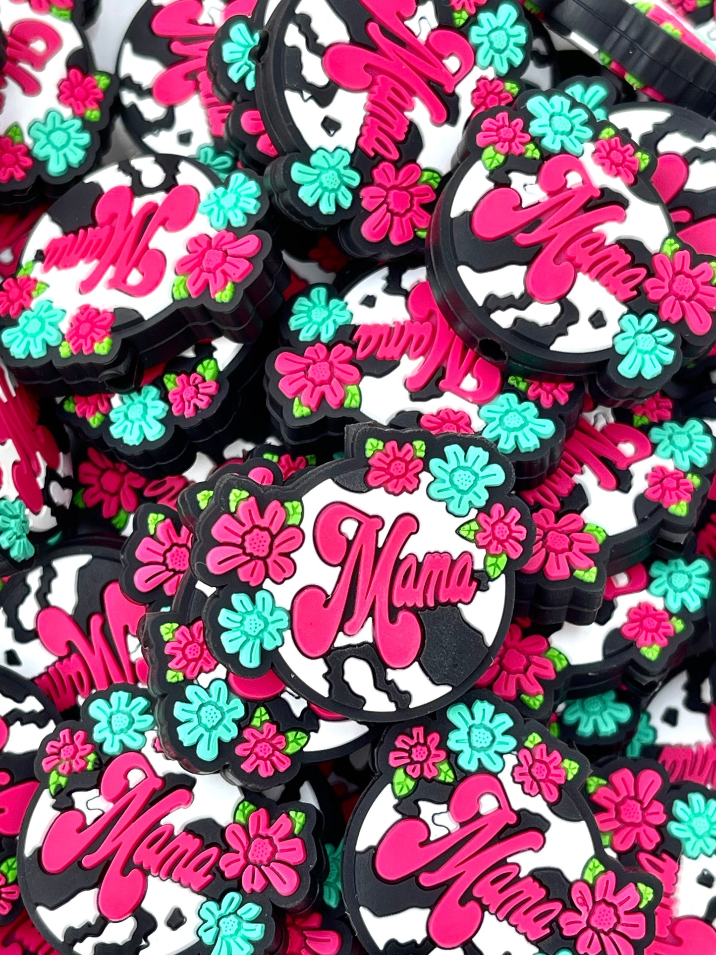 Mama Flowers Focal Beads