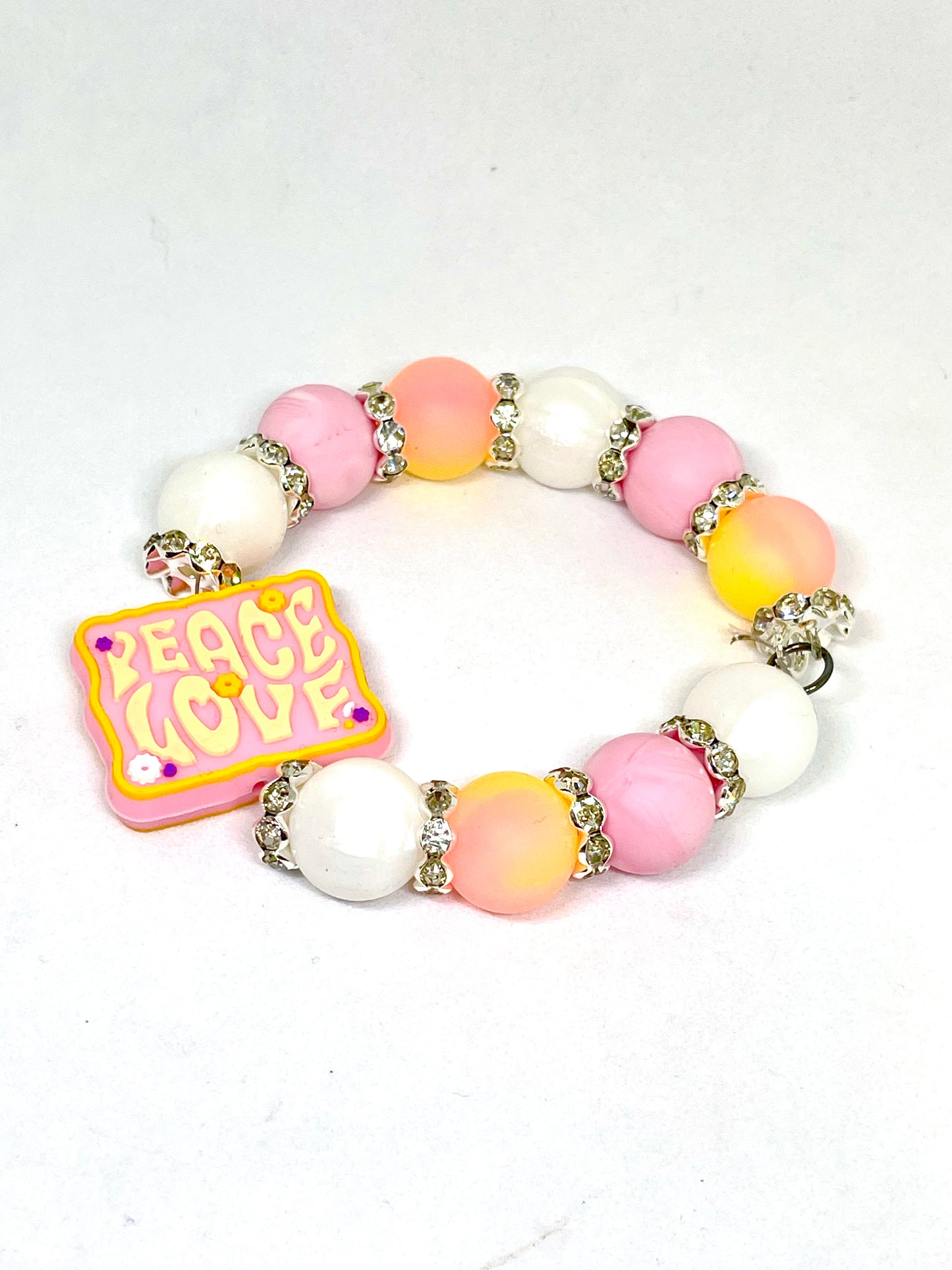 Pink Lemonde Slushie Silicone Beads