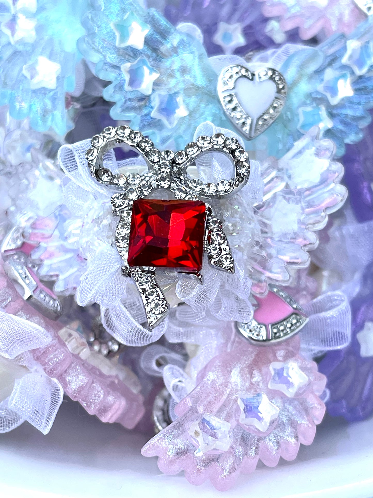 Heart of An Angel Rhinestone Luxury Beads | Luxury beads | Rhinestone Beads | High Quality Beads