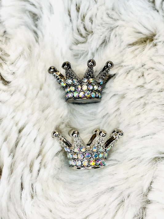 High Quality Rhinestone Crown Tiara Beads | Pen Toppers | Spacer Beads