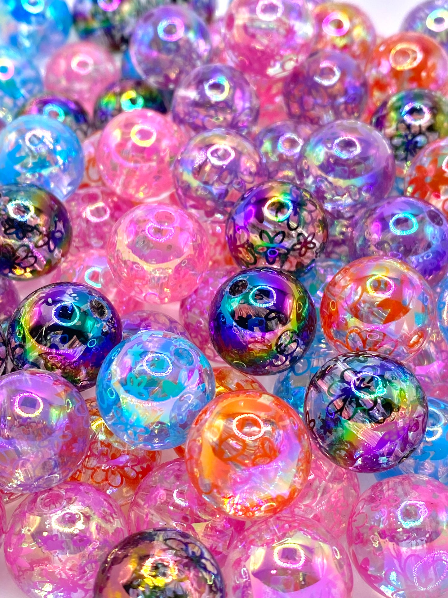 Just Bloom Acrylic Beads