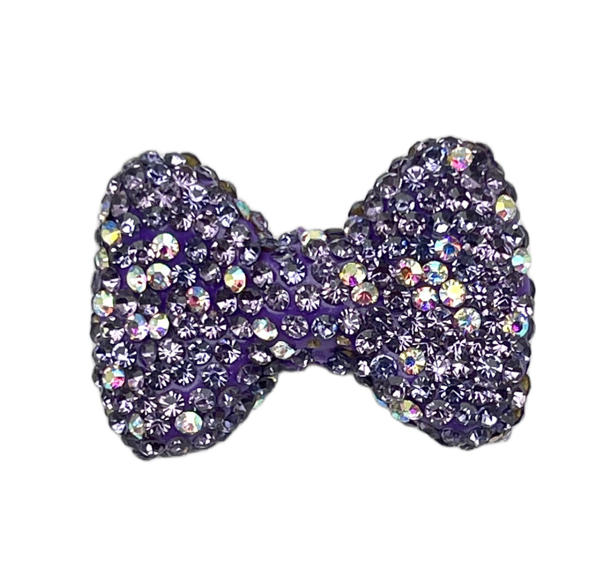 Battle of the Bows Acrylic Rhinestone Beads | Luxury beads | Hand Placed Beads | Bow Beads | Colorful Beads
